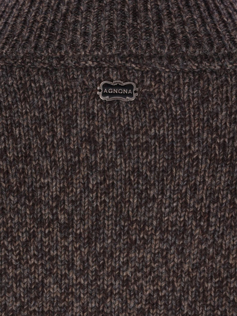ribbed high-neck cashmere sweater 3