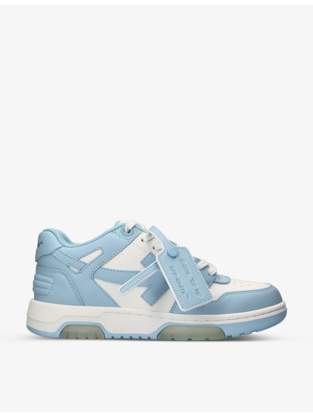 Out of Office leather low-top trainers - 1