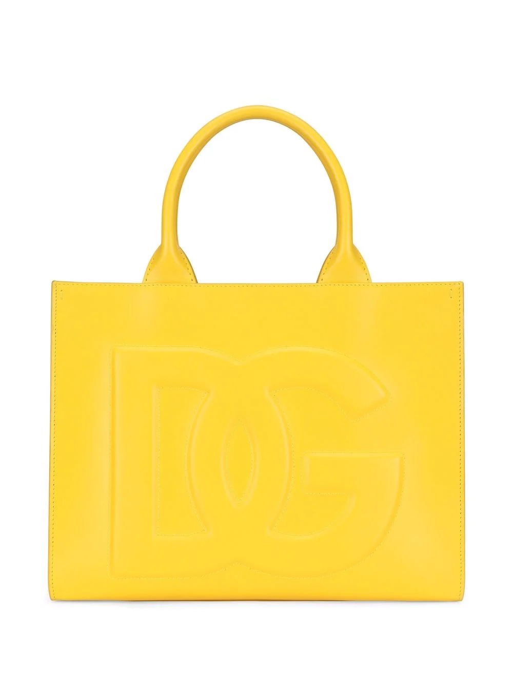 embossed-logo tote bag - 1