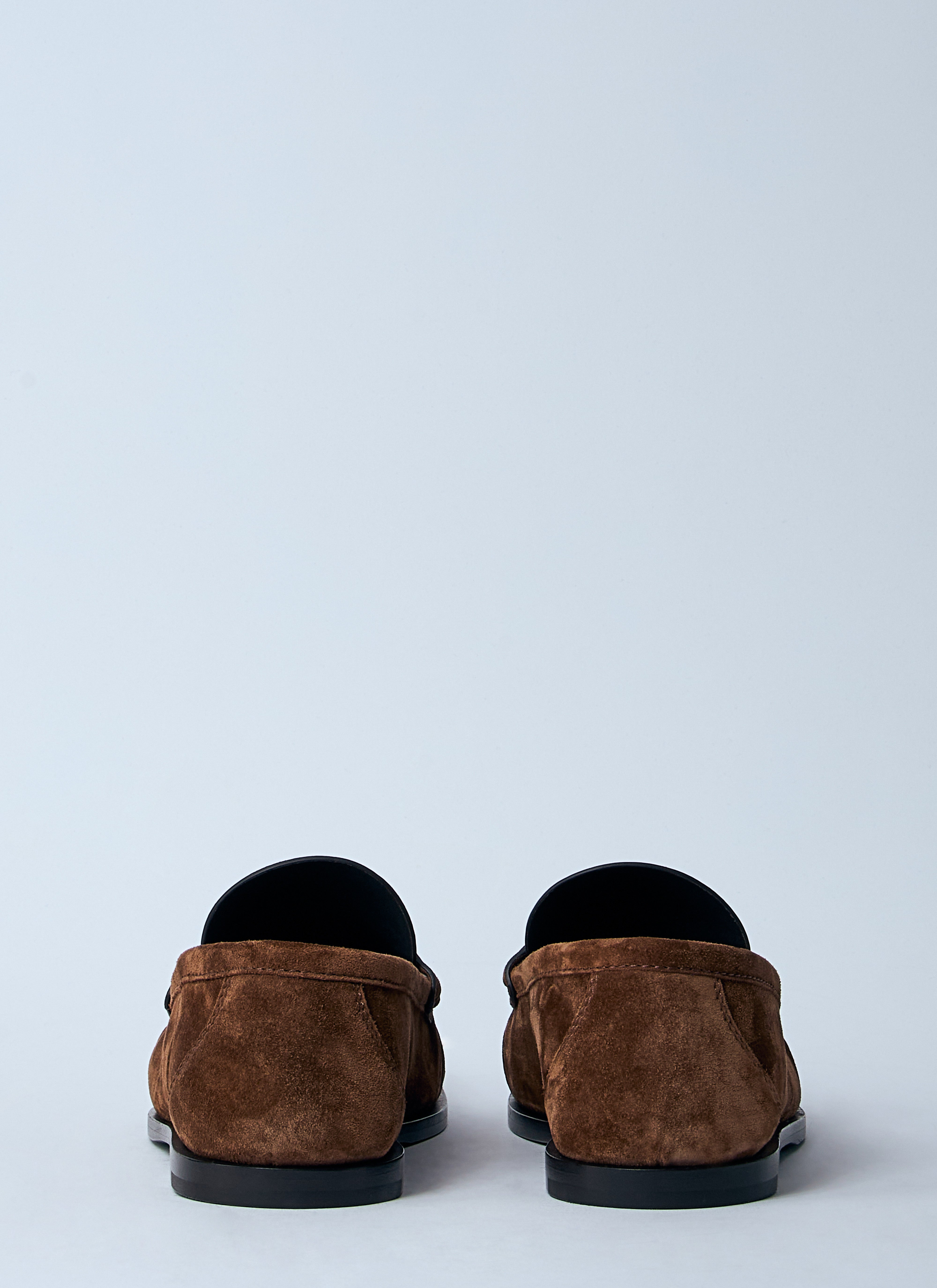 Saint Laurent Men Laurent Suede Loafers - 5