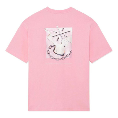 Li-Ning Li-Ning x Glare Way Of Wade Graphic T-shirt 'Pink' AHSS649-3 outlook