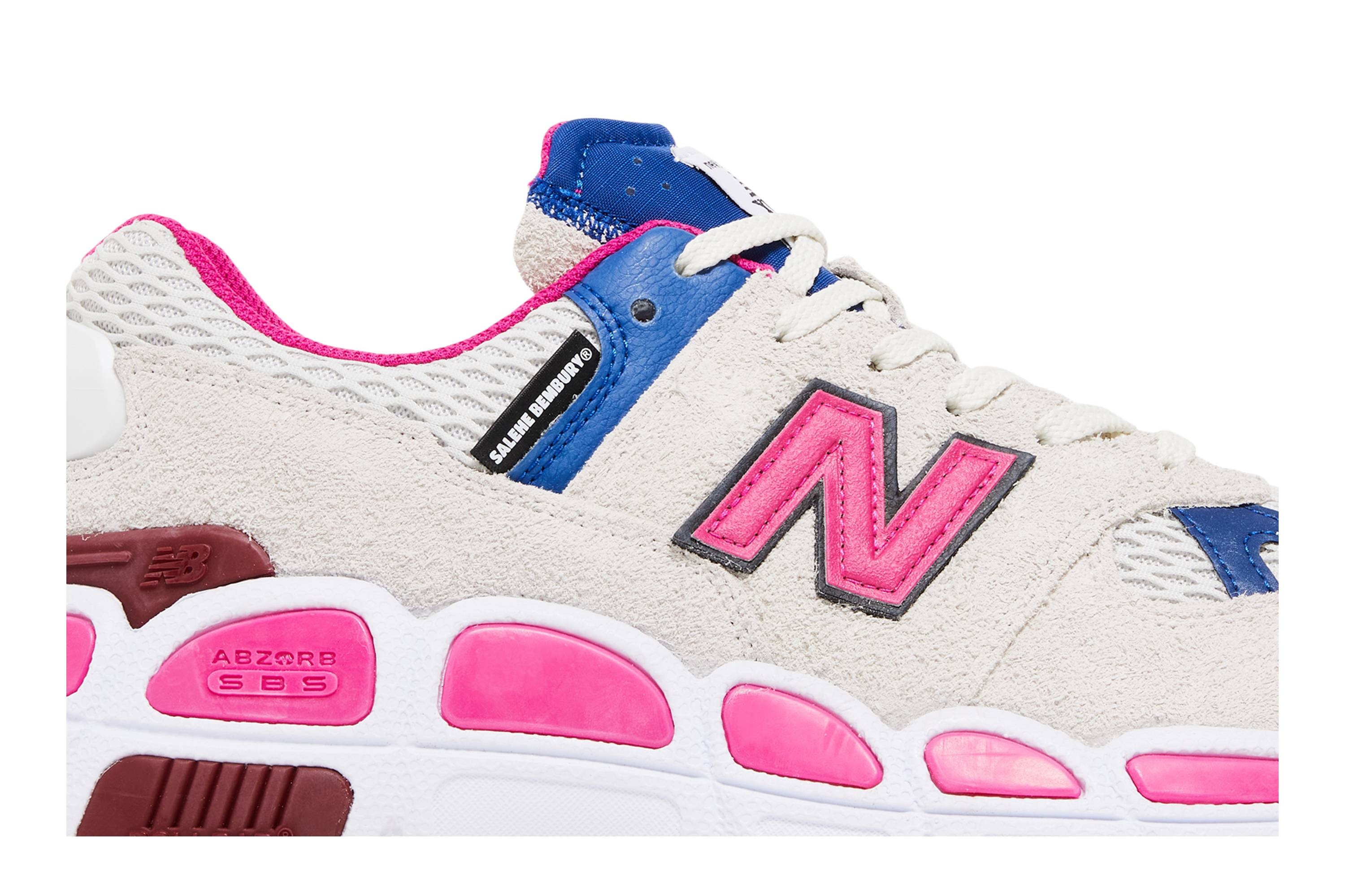 Salehe Bembury x 574 YURT 'Universal Communication - Pink Blue' - 2