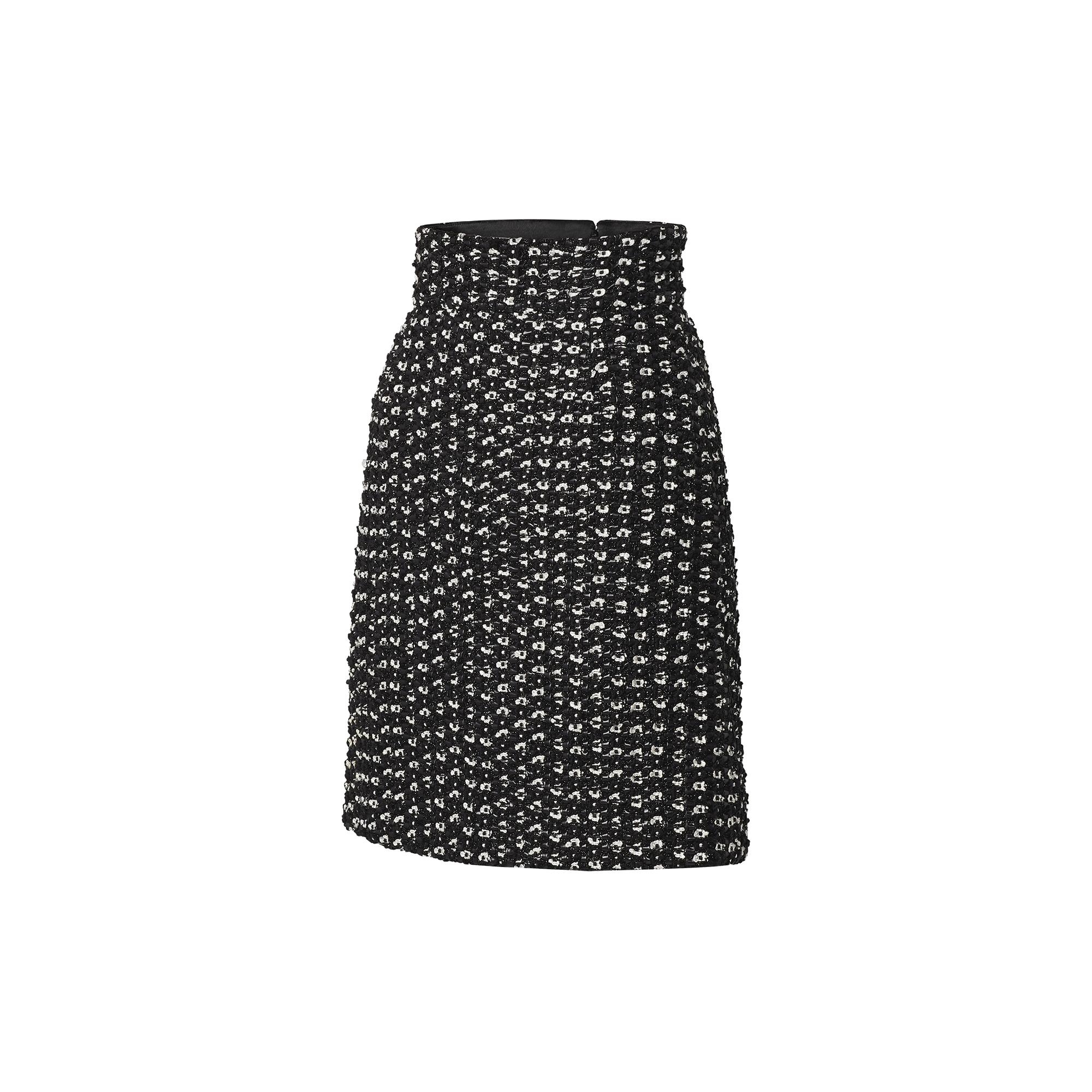 Lurex Tweed Skirt - 2