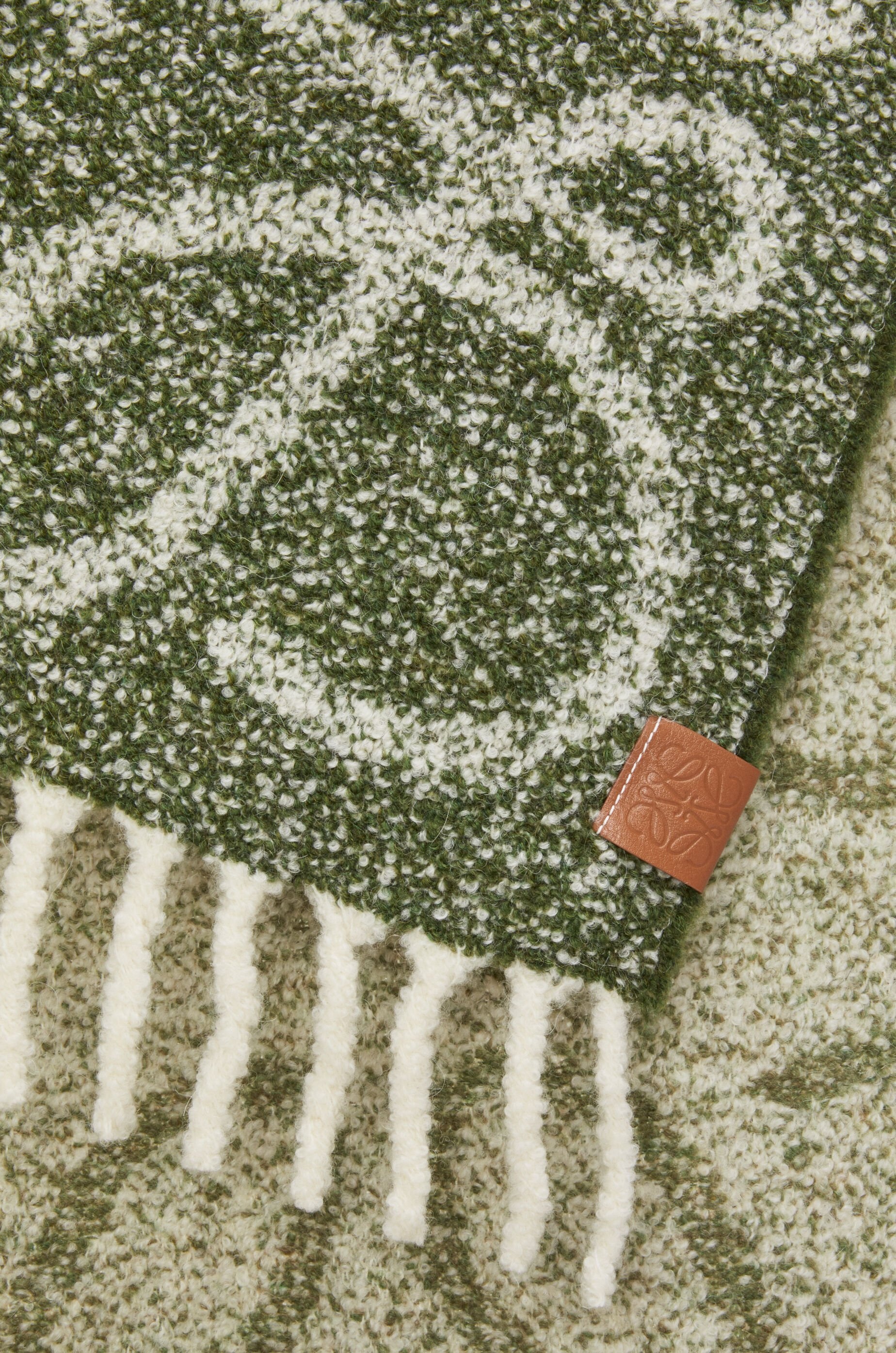 Anagram scarf in alpaca and wool - 5