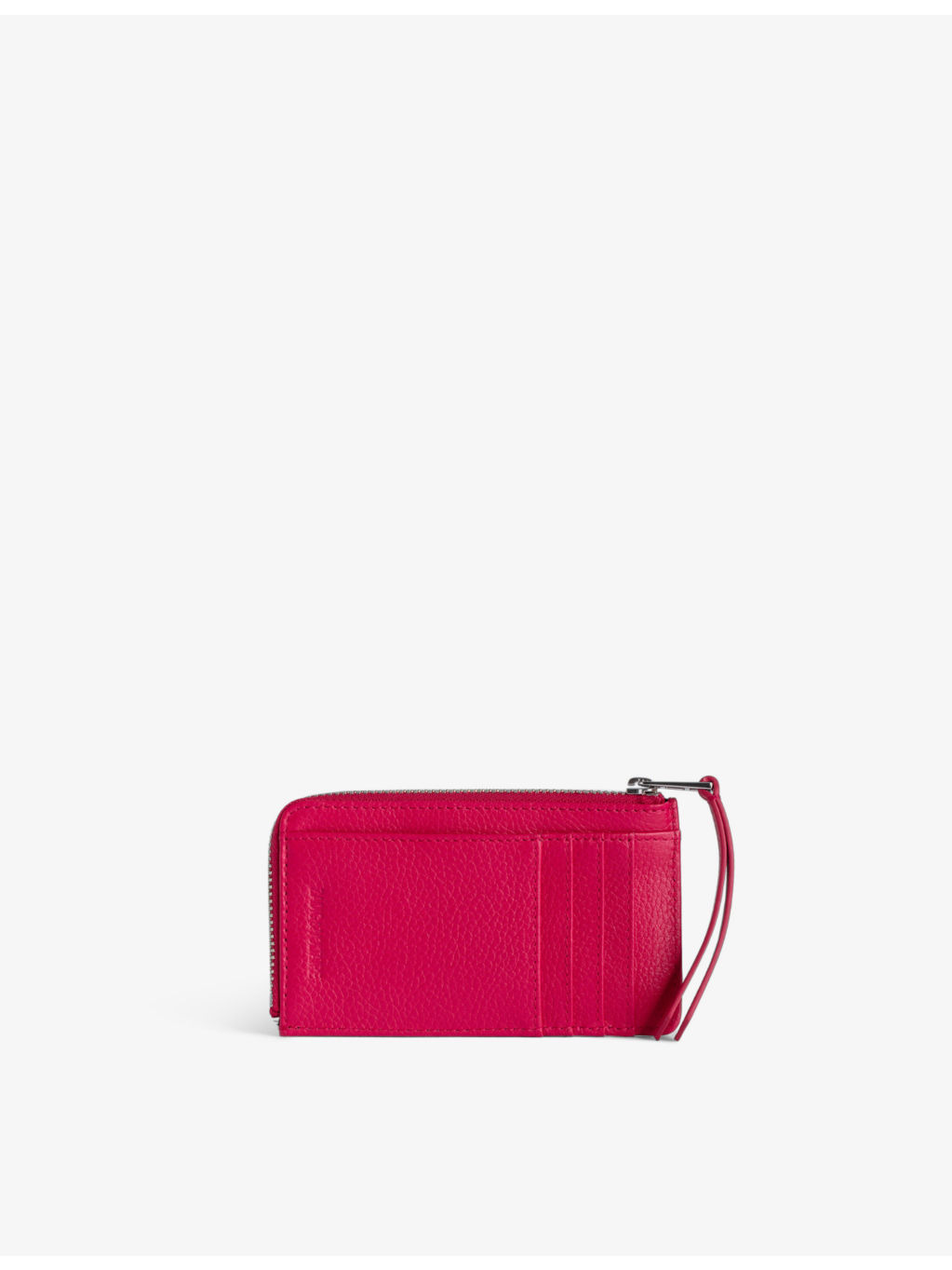 ZV logo-plaque leather cardholder - 3