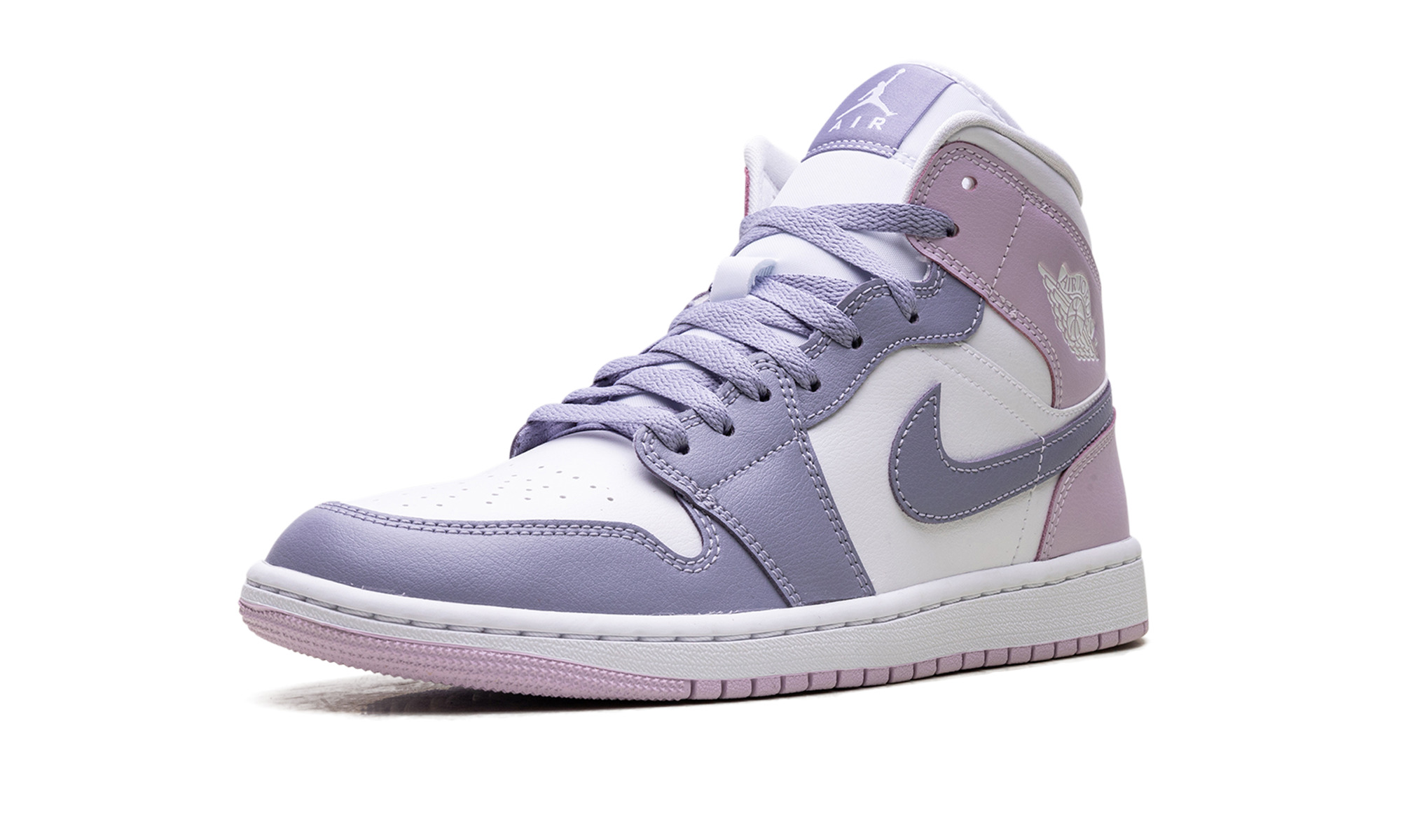 Jordan 1 Mid WMNS "Indigo Haze Doll White" - 4