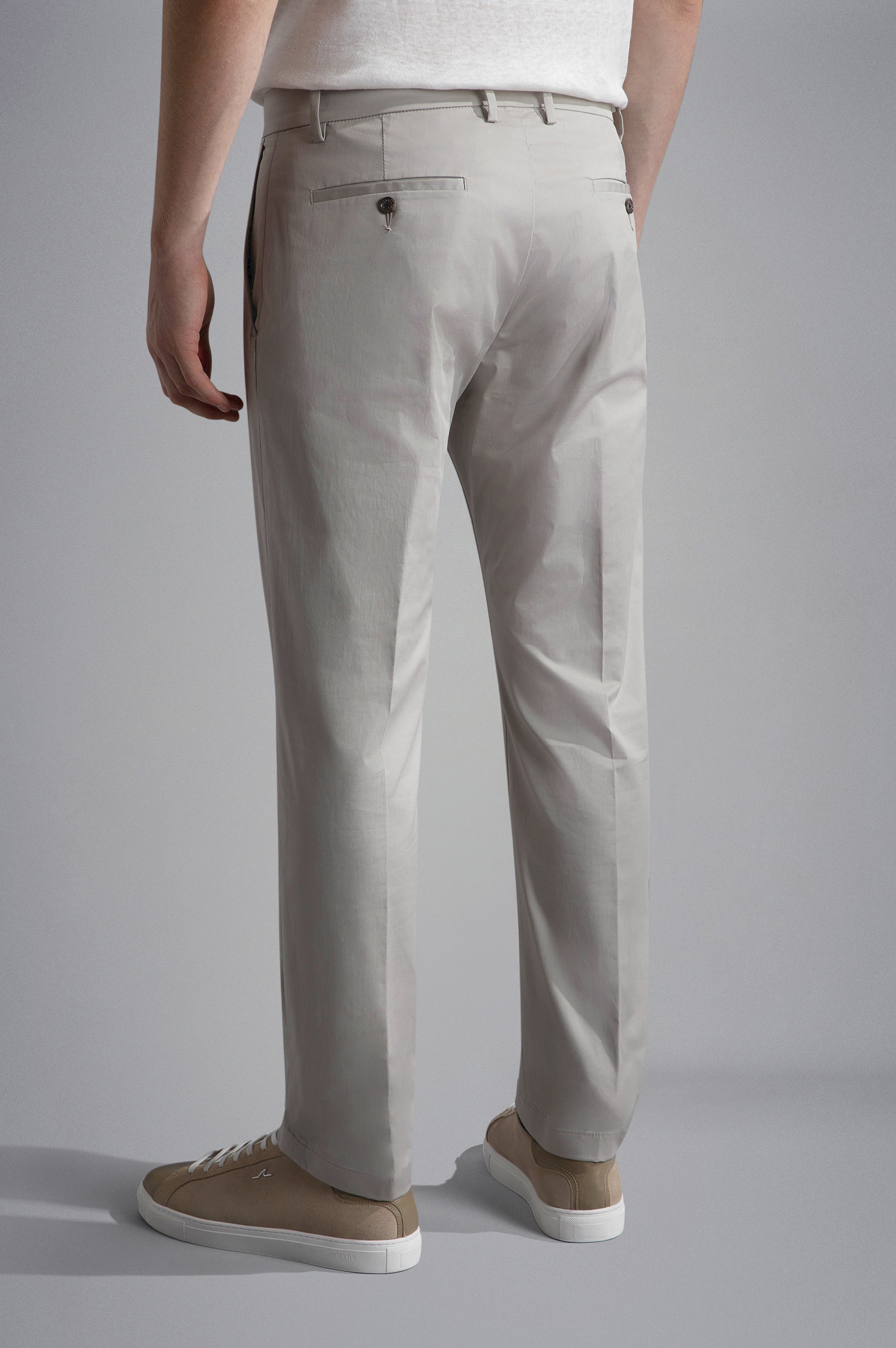 GARMENT DYED CARGO TROUSERS - 3
