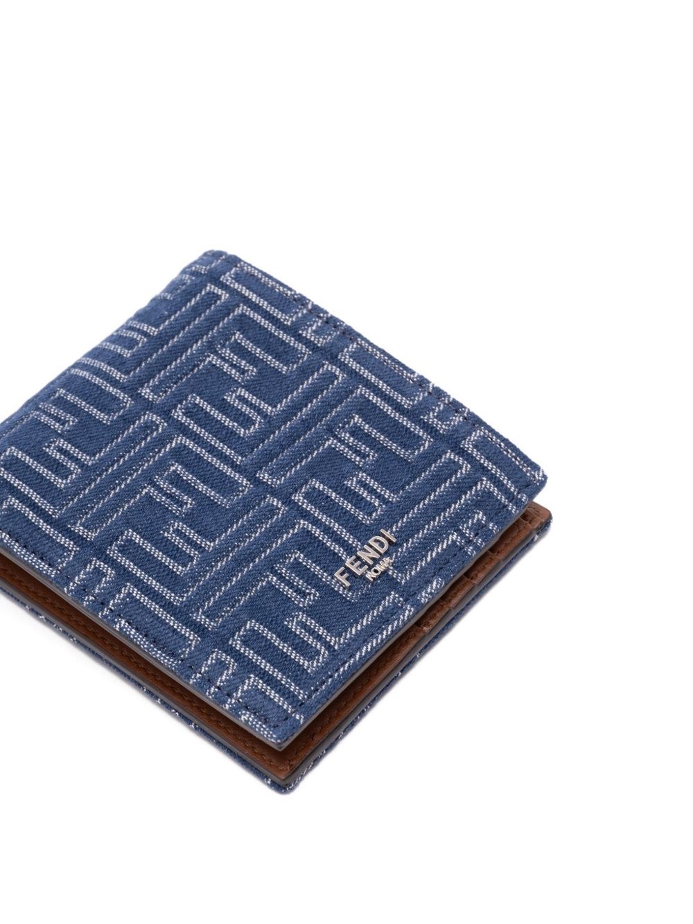 FF-monogram canvas bifold wallet - 4