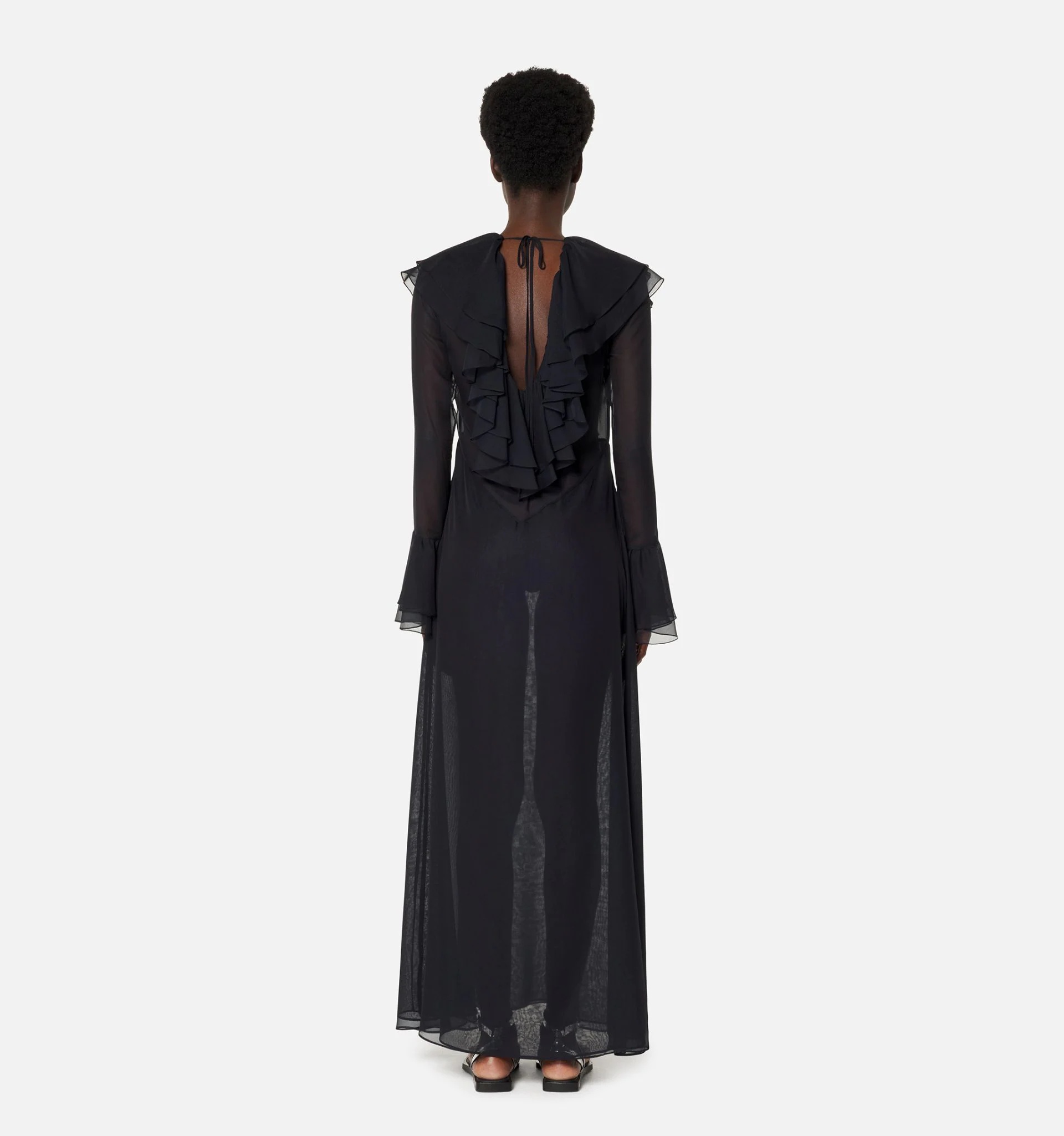 Long Dress With Ruffles - 6