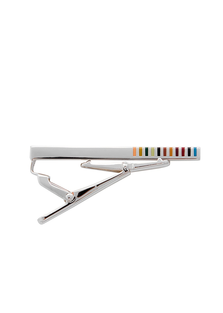 Paul Smith Signature Stripe Enamelled tie pin - 2