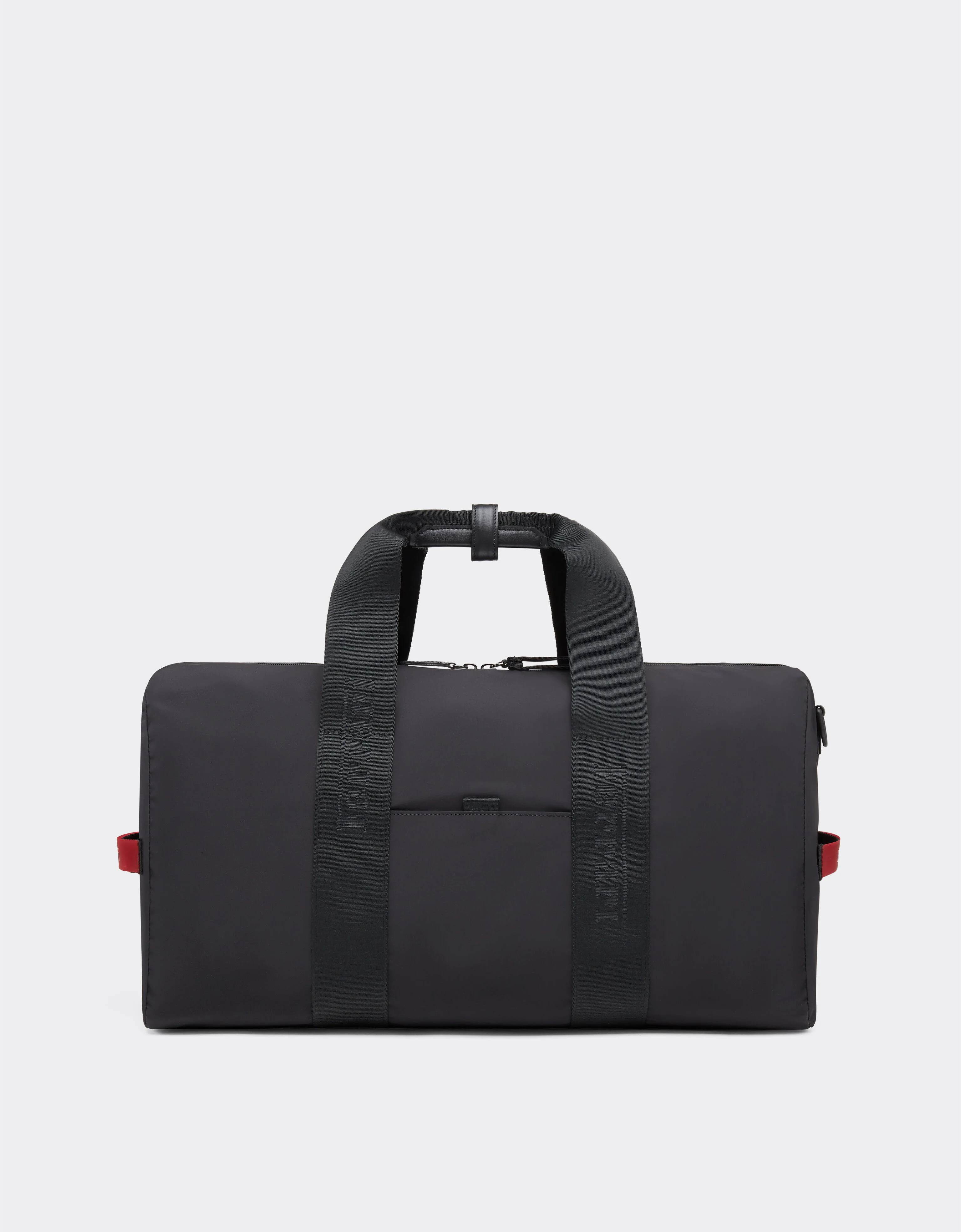 Nylon duffle bag with Ferrari logo ribbon - 1
