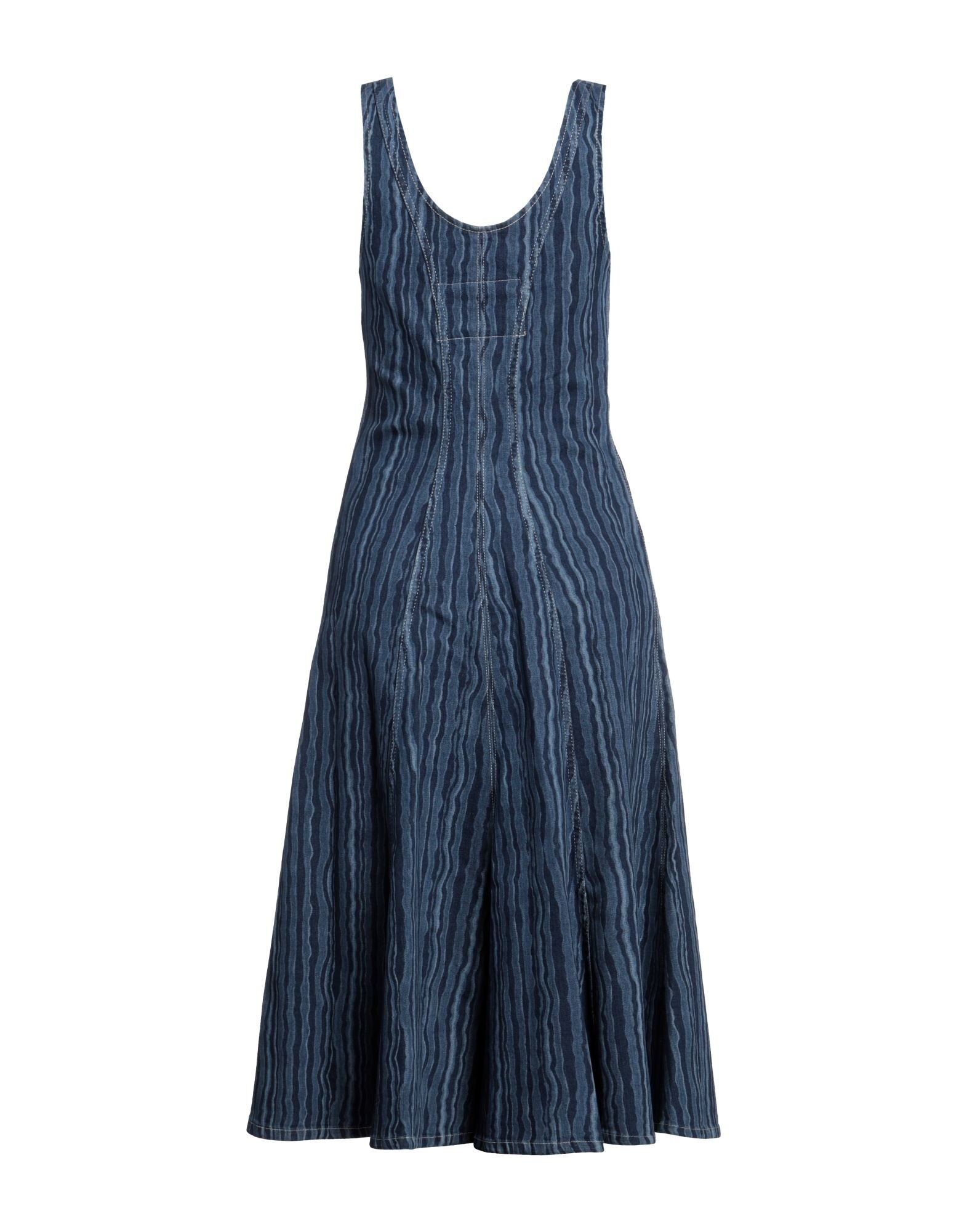 Blue Women's Denim Dress - 2