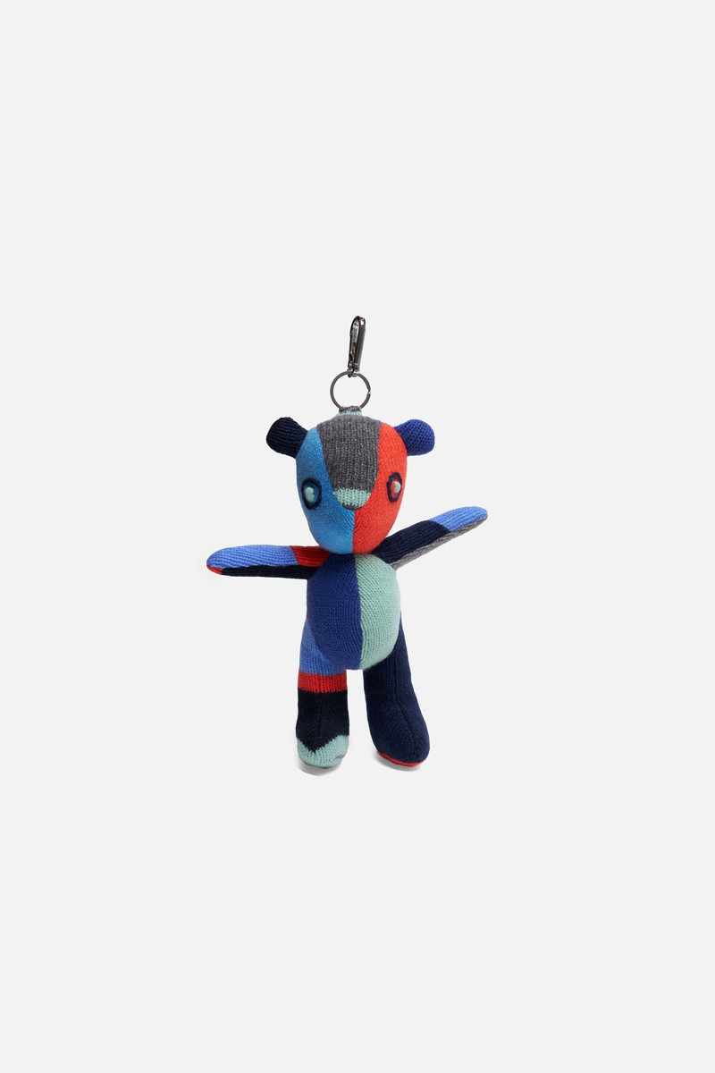 BEAR PATCHWORK KEYCHAIN 1