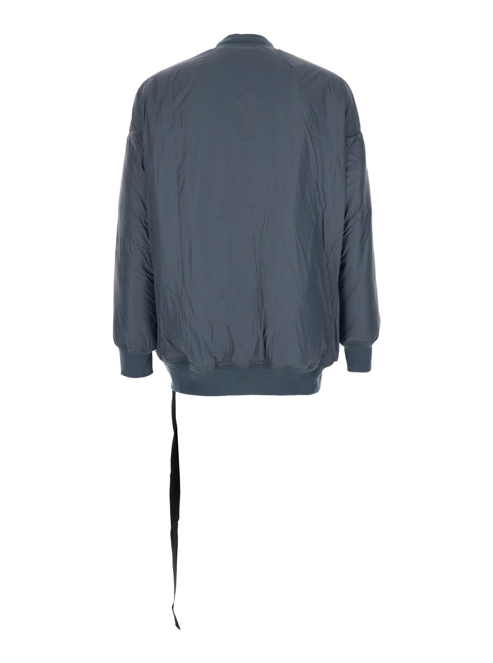 Drkshdw Men Grey 'Jumbo Flight' Bomber Jacket With Strap Detail  In Tech Fabric Man - 2
