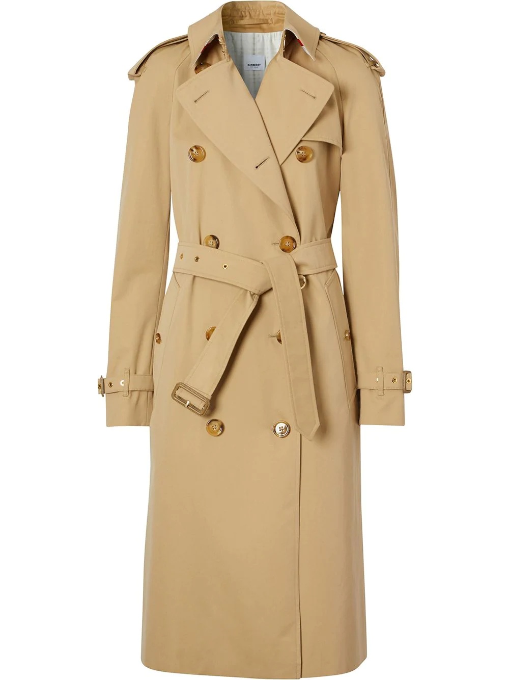 Archive Scarf print-lined trench coat - 1