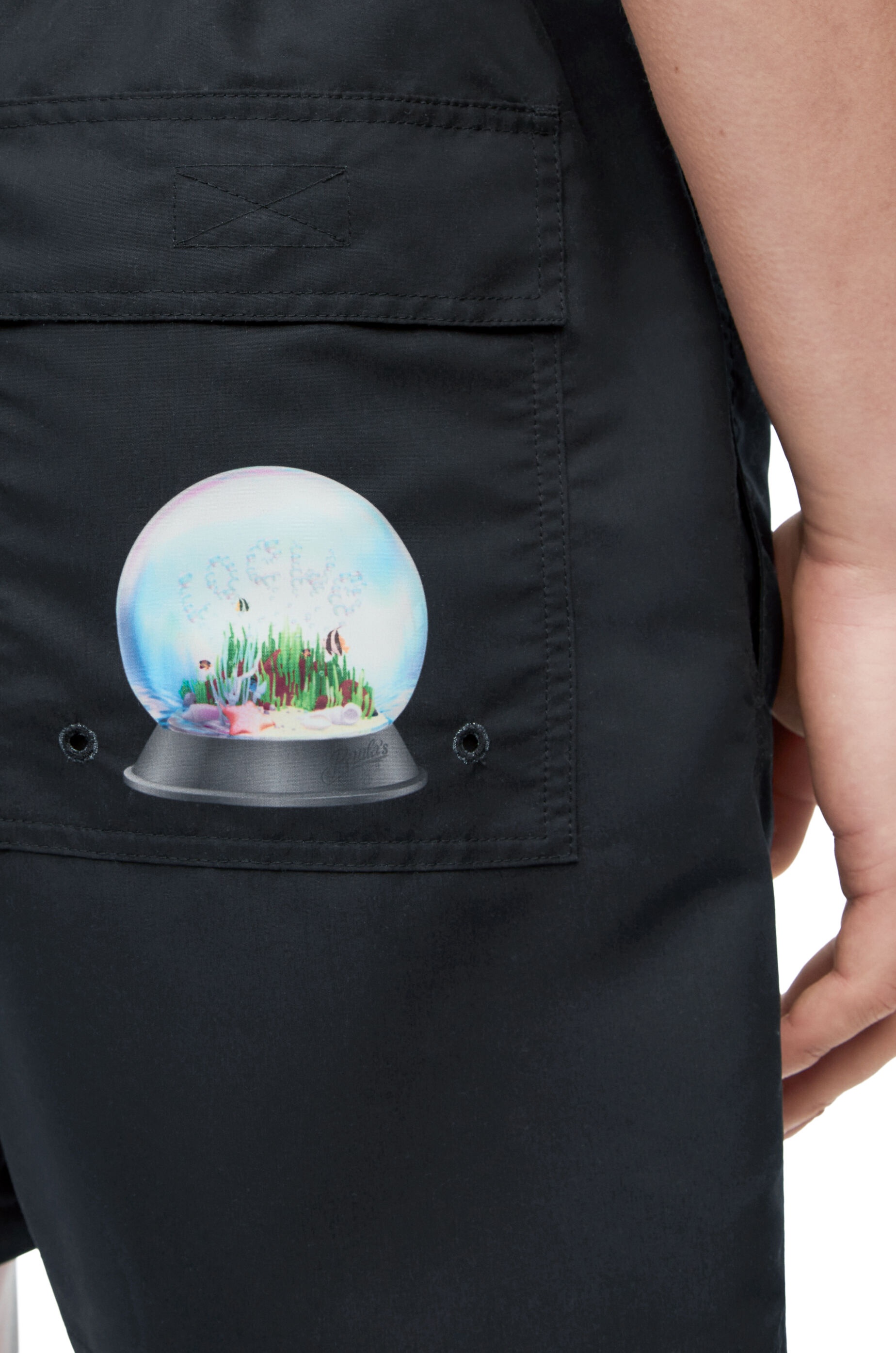 Snow globe swim shorts in polyester - 5