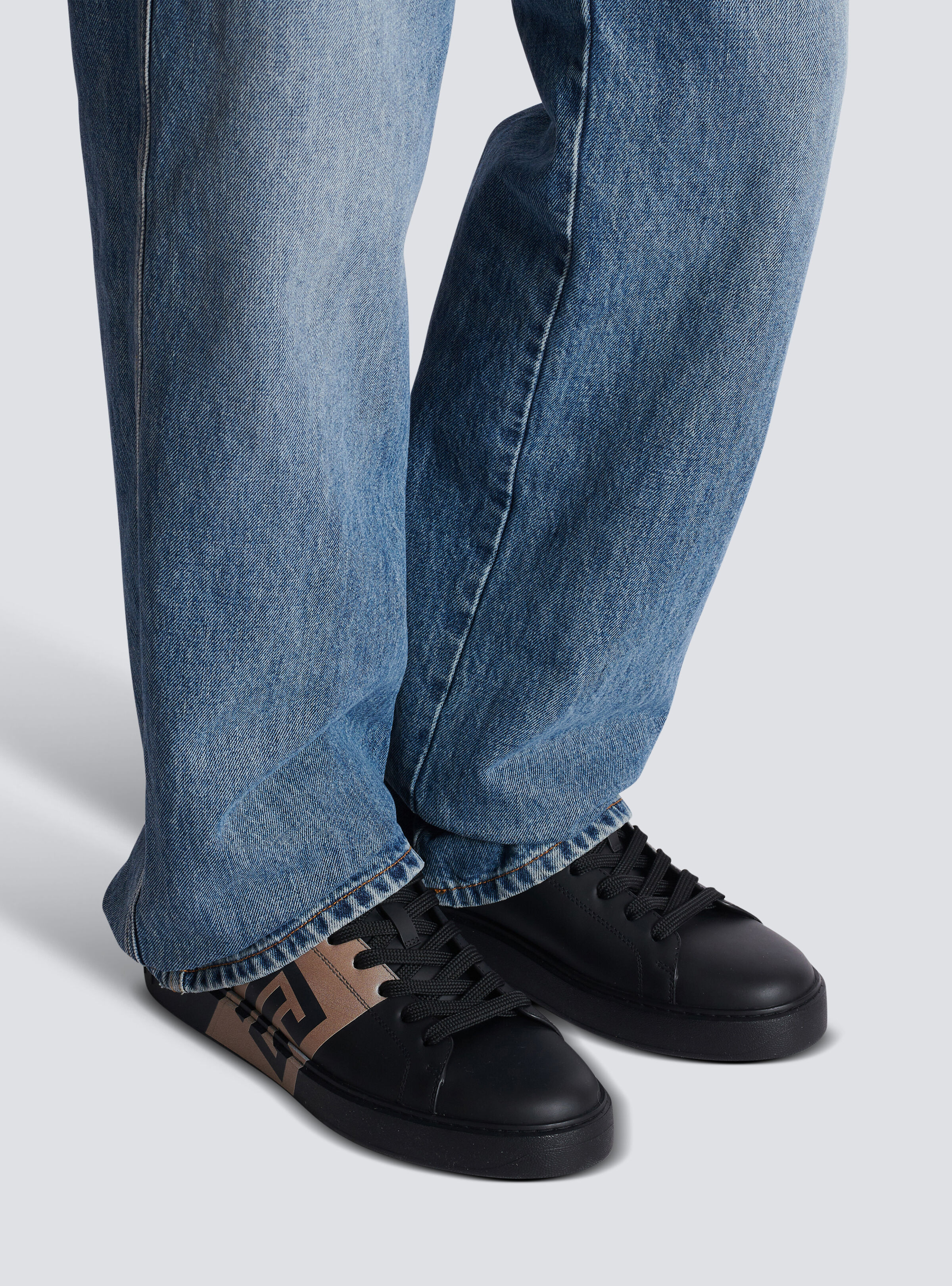B-Court trainers in calfskin - 9