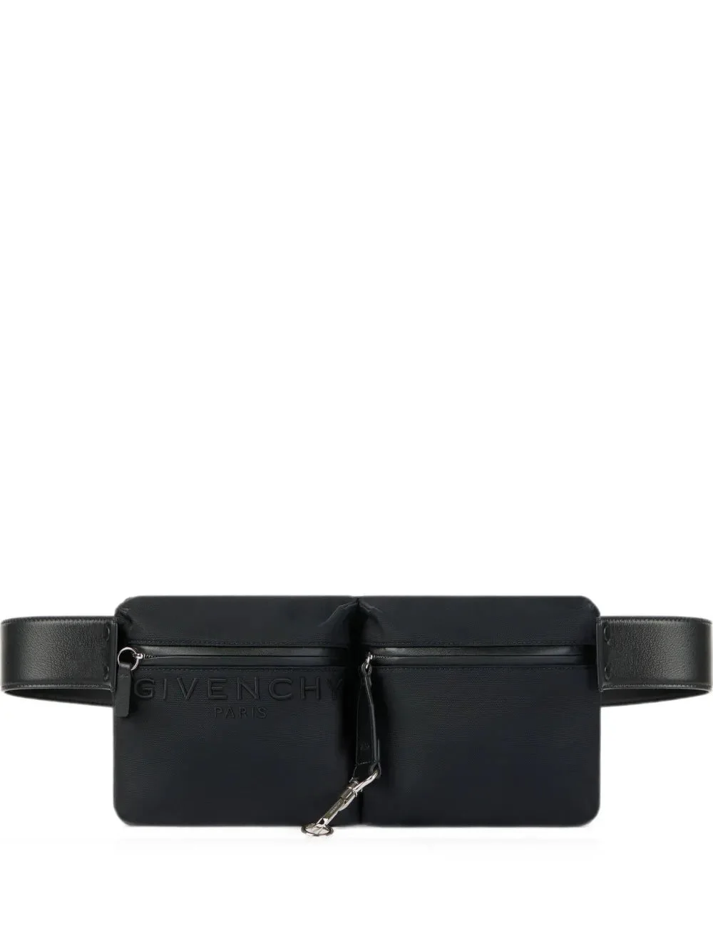 LOGO-EMBOSSED BUCKLE-FASTENING BELT BAG - 1