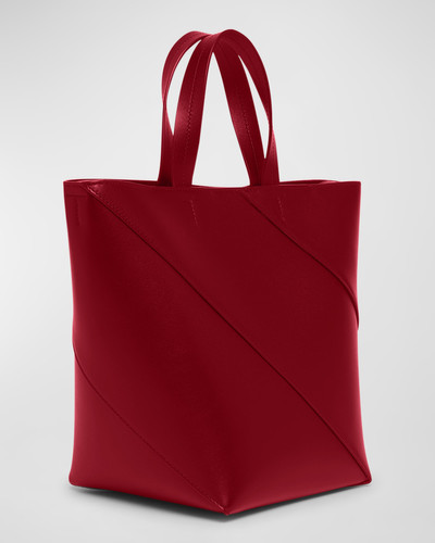 Jil Sander Vertigo Small Leather Tote Bag outlook