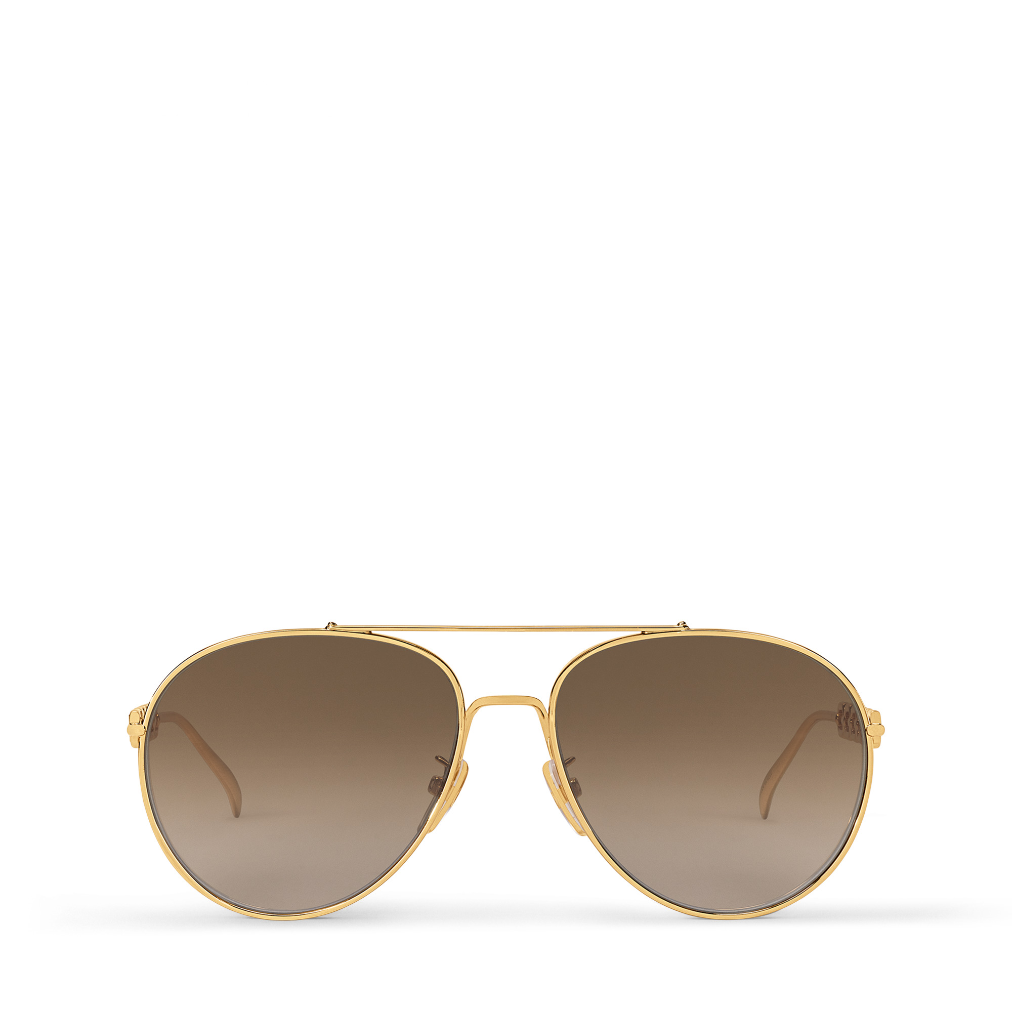 My LV Chain Pilot Sunglasses - 2
