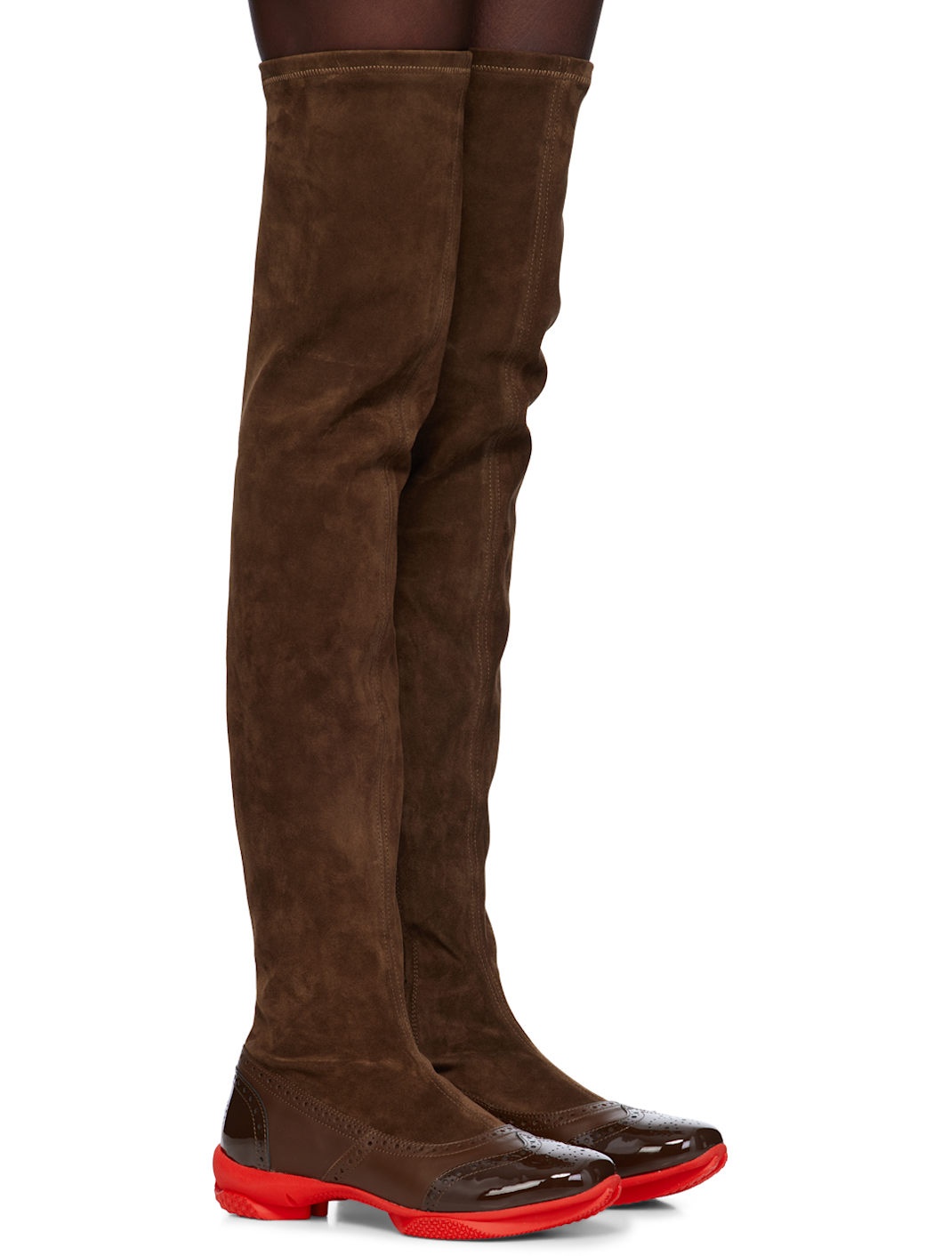 Brown Sonia High Boots - 4