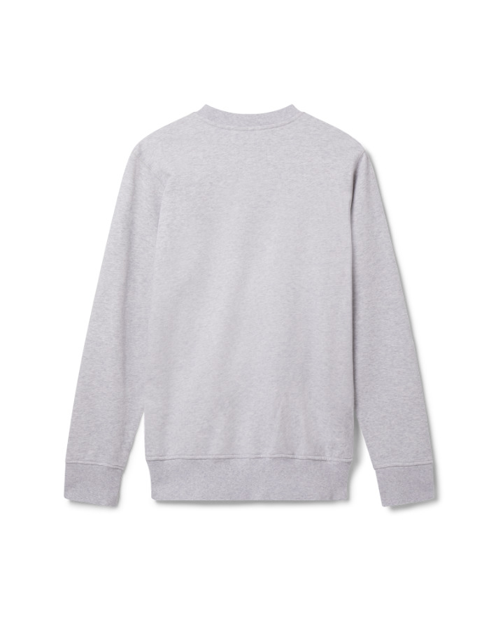 Grey Marl Fifth Avenue Sweatshirt | Casablanca Paris - 2