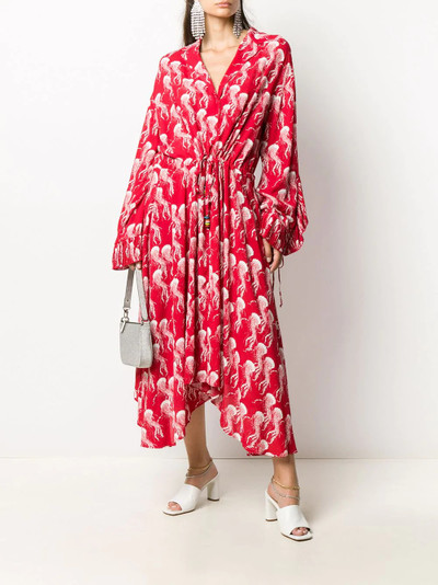 N°21 jellyfish print maxi dress outlook