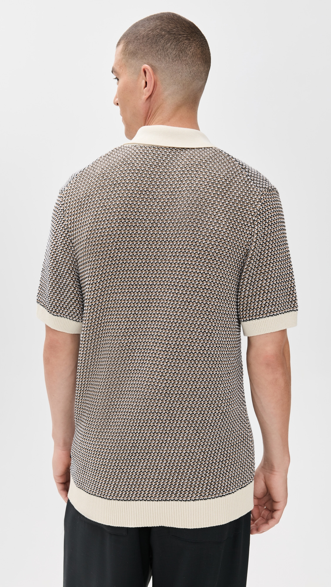 C-Iconico Knit Button Polo Shirt - 2