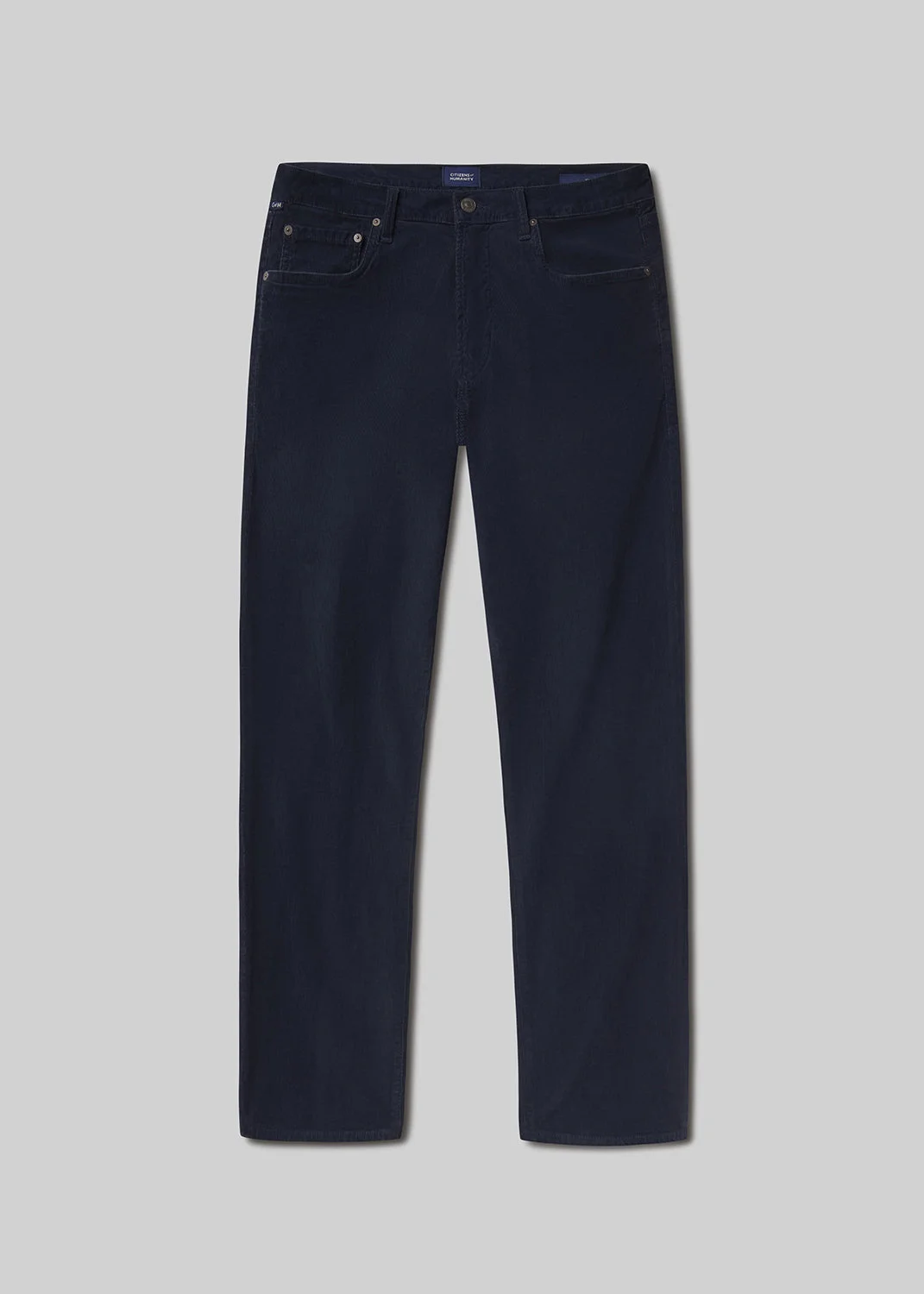 Gage Slim Straight Corduroy In Dark Blue - 1