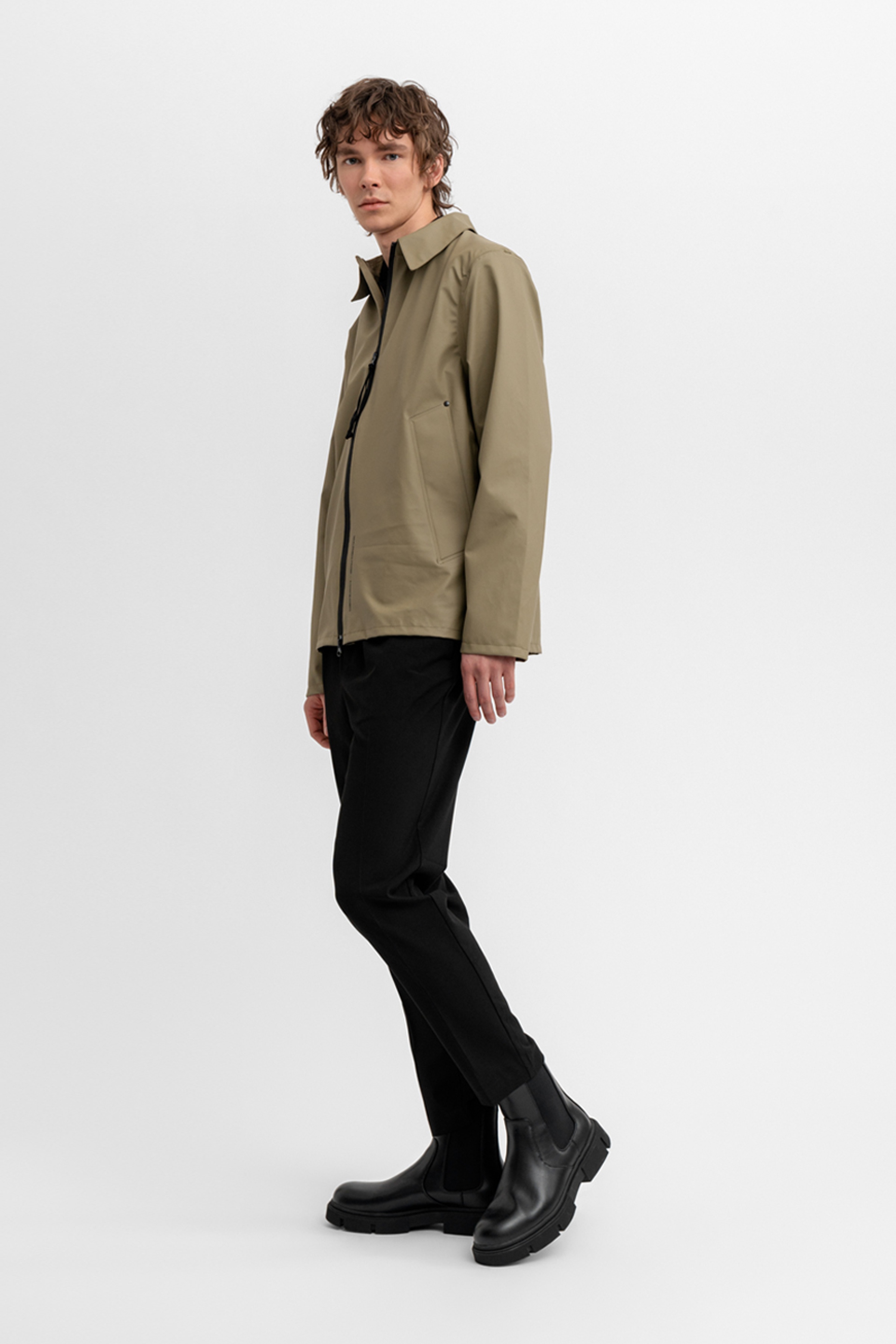 Notting Hill Lightweight Overshirt Aloe - 3
