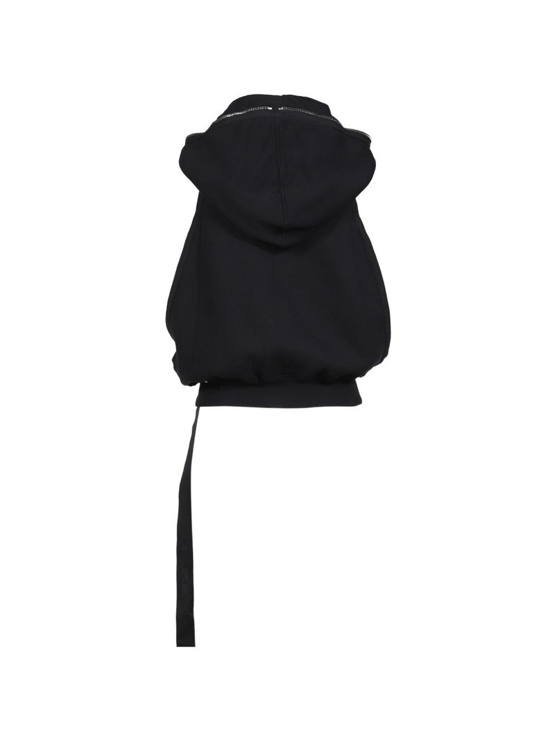 Rick Owens DRKSHDW Cyclops Gimp hooded gilet outlook
