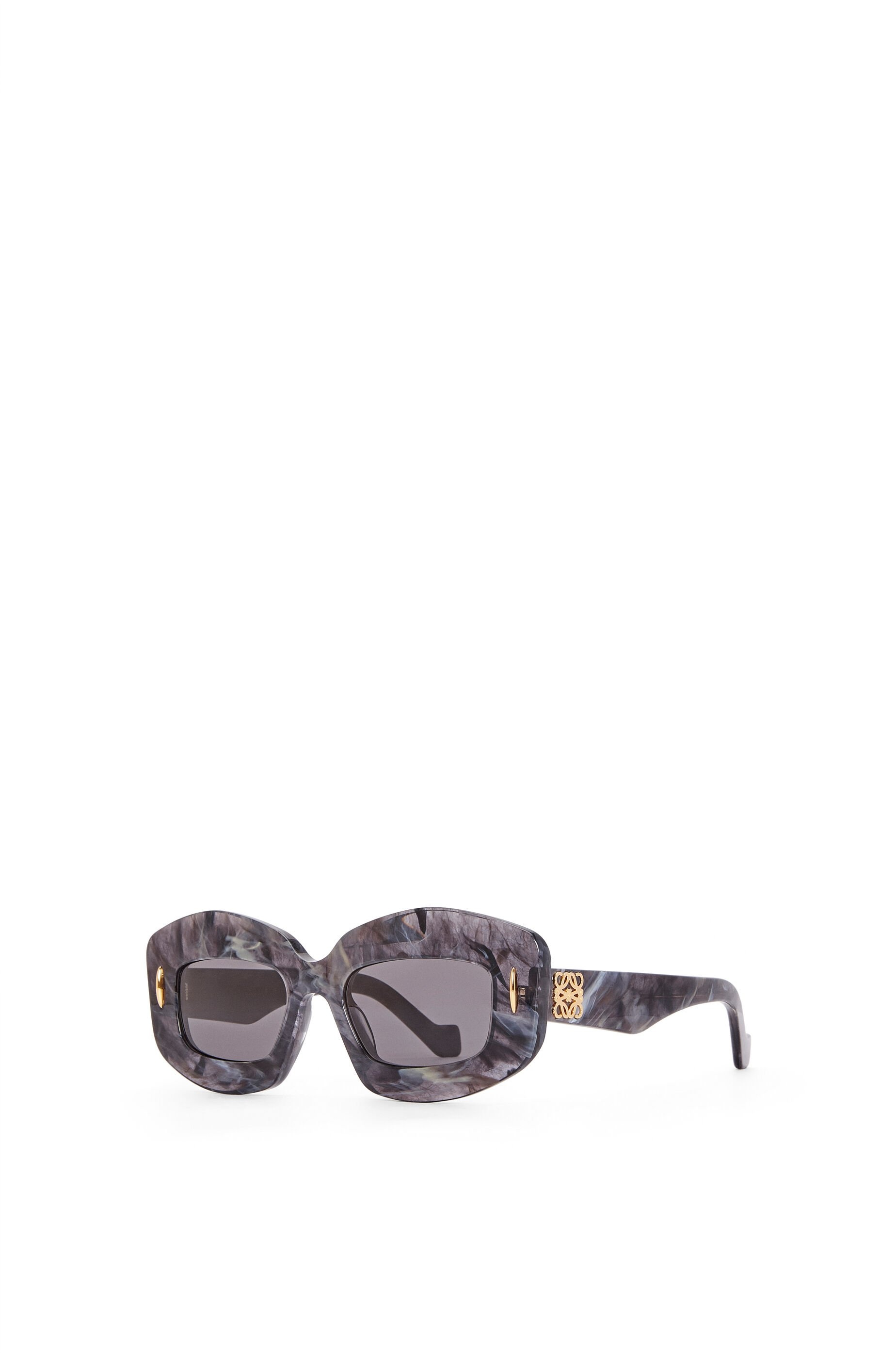 サングラス LOEWE SCREEN SUNGLASSES Screen rectangular sunglasses in black - Loewe | Mytheresa