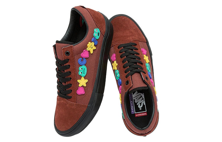 Vans Frog Skateboards x Skate Old Skool 'Brown' VN0A5FCBY49 - 4