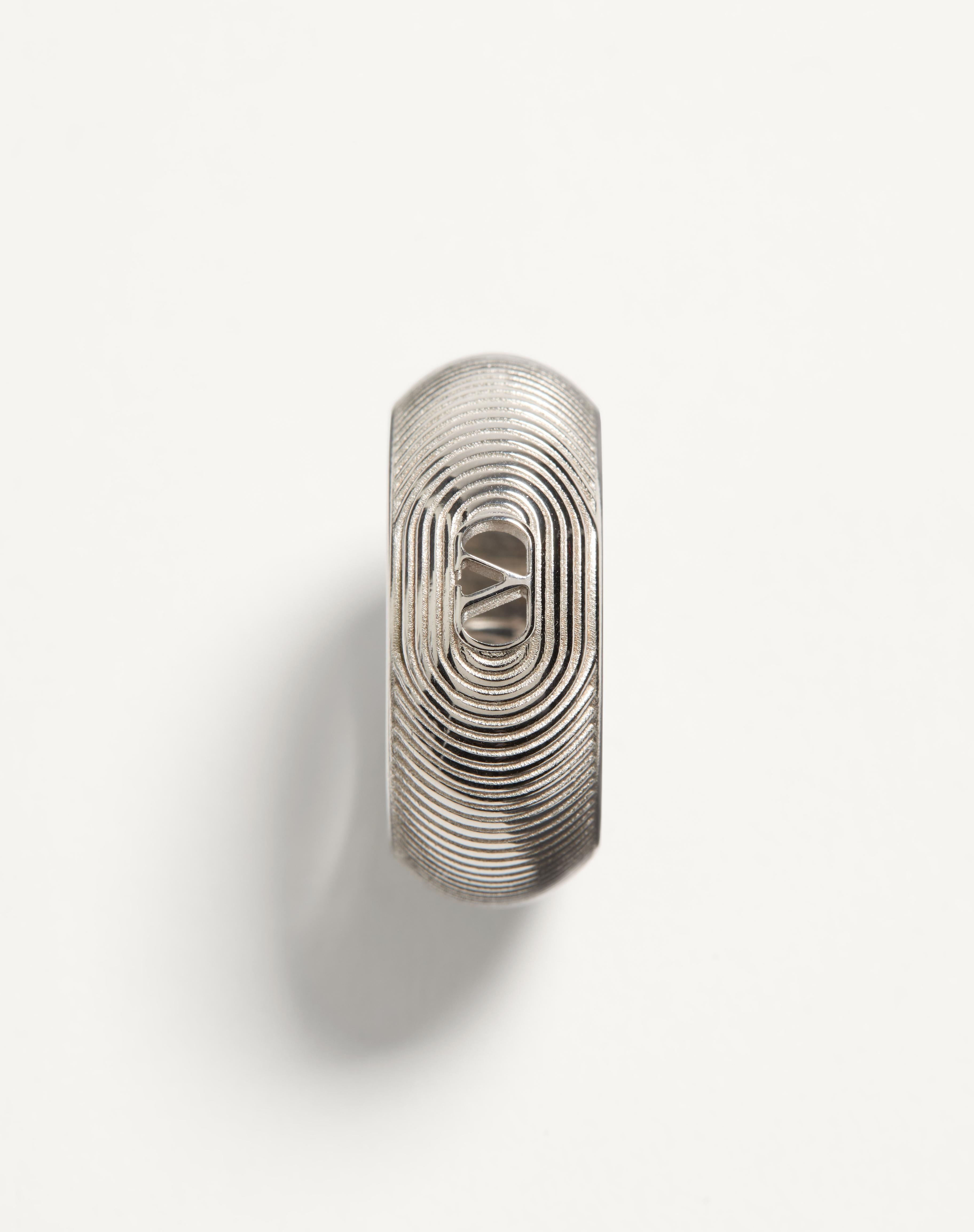 VALENTINO GARAVANI OVALETTE METAL RING - 4