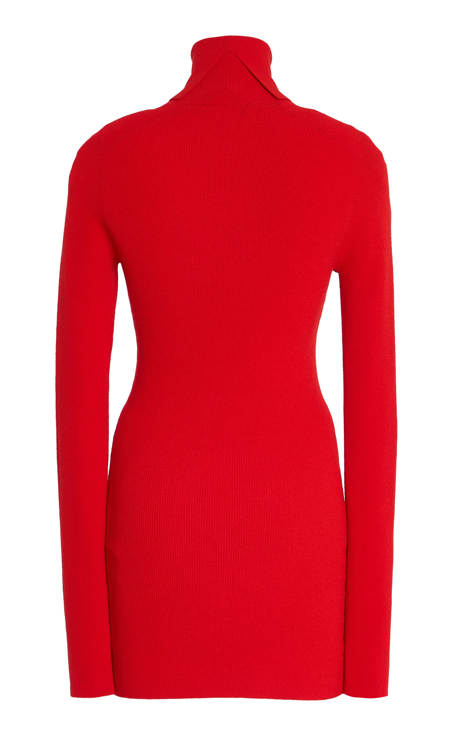 Fox Ribbed-Knit Top red - 5