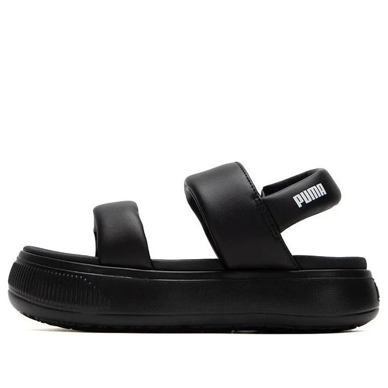 (WMNS) PUMA Mayu Puffy Slides 'Black' 399451-02 - 1