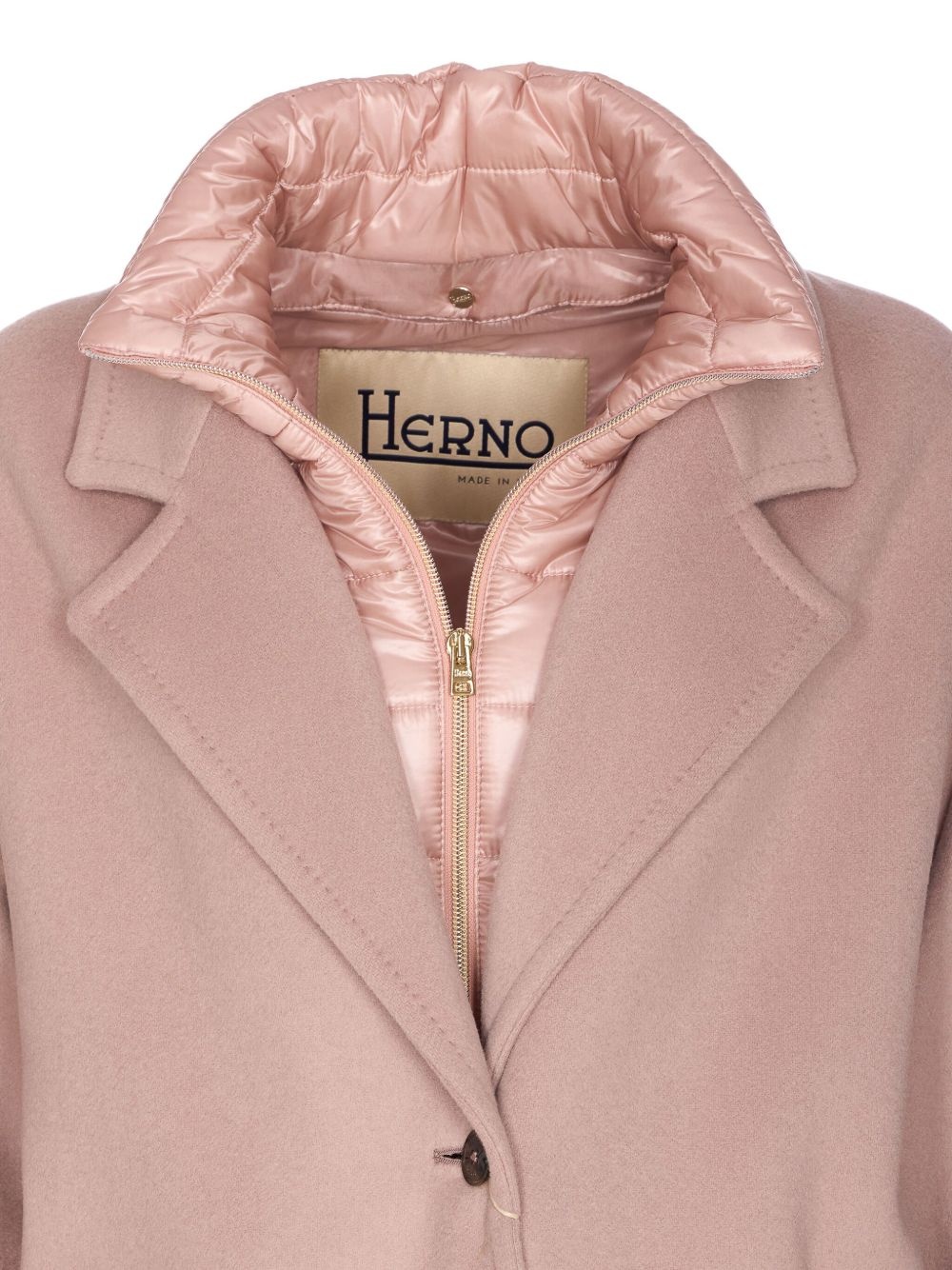 single-breasted wool coat - 4