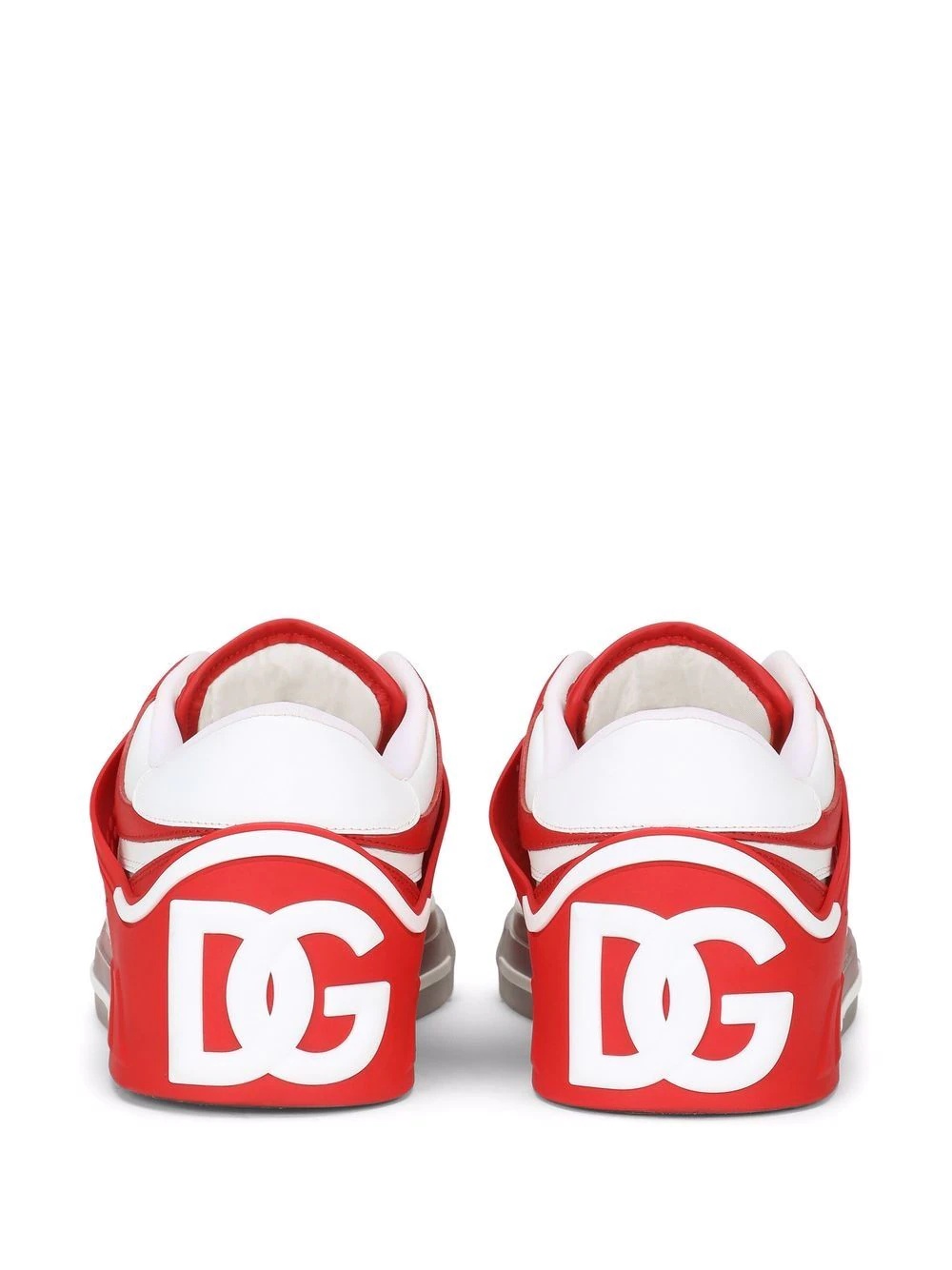 transparent cut-out sneakers - 3