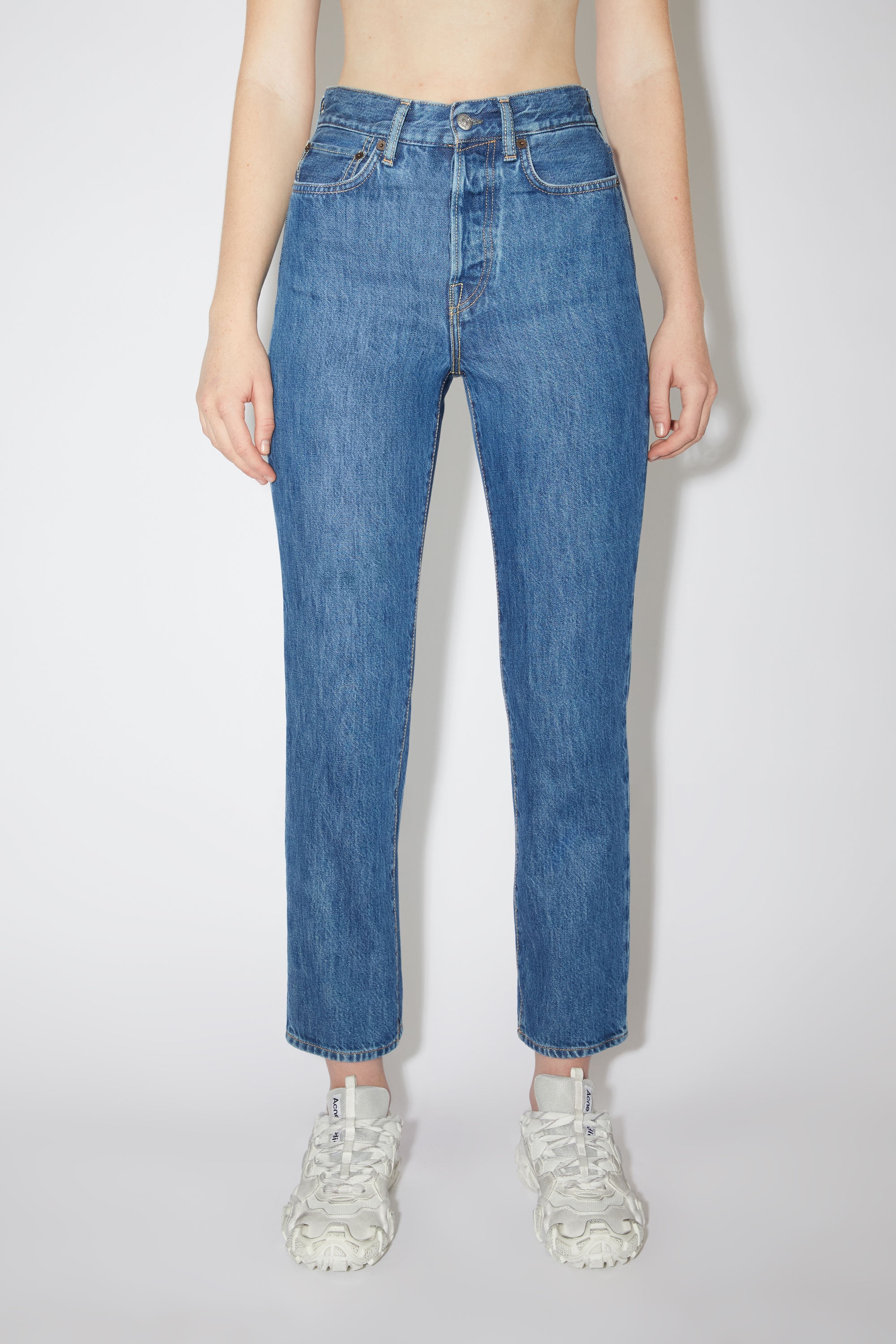 Straight fit jeans - Dark Blue - 2