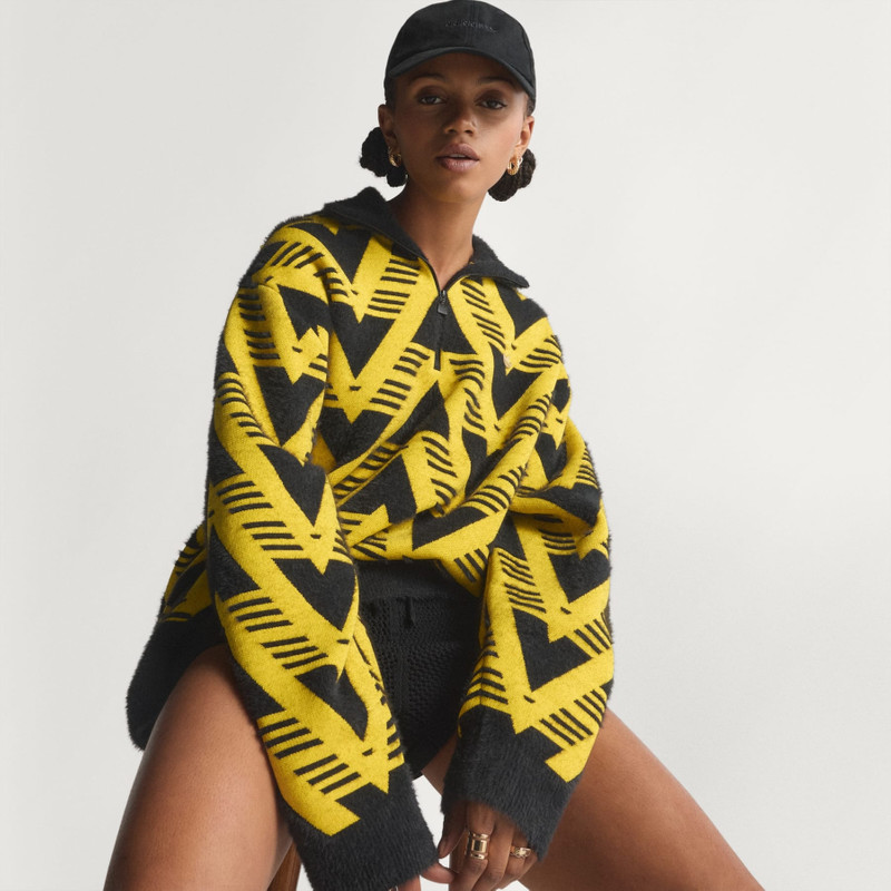 KNITTED HALF-ZIP SWEATER 5