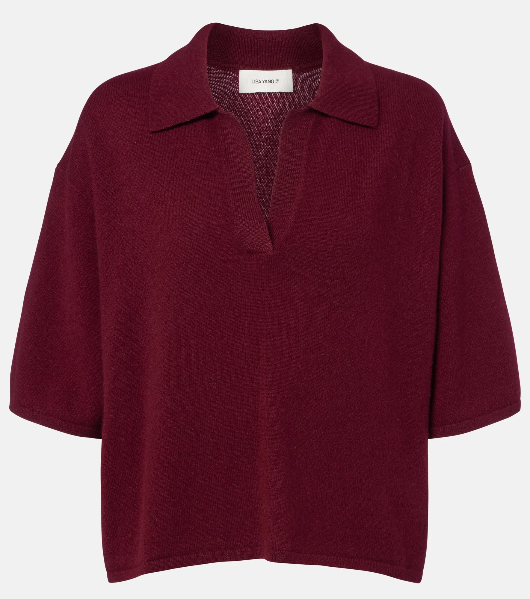 Neela cashmere polo sweater - 1