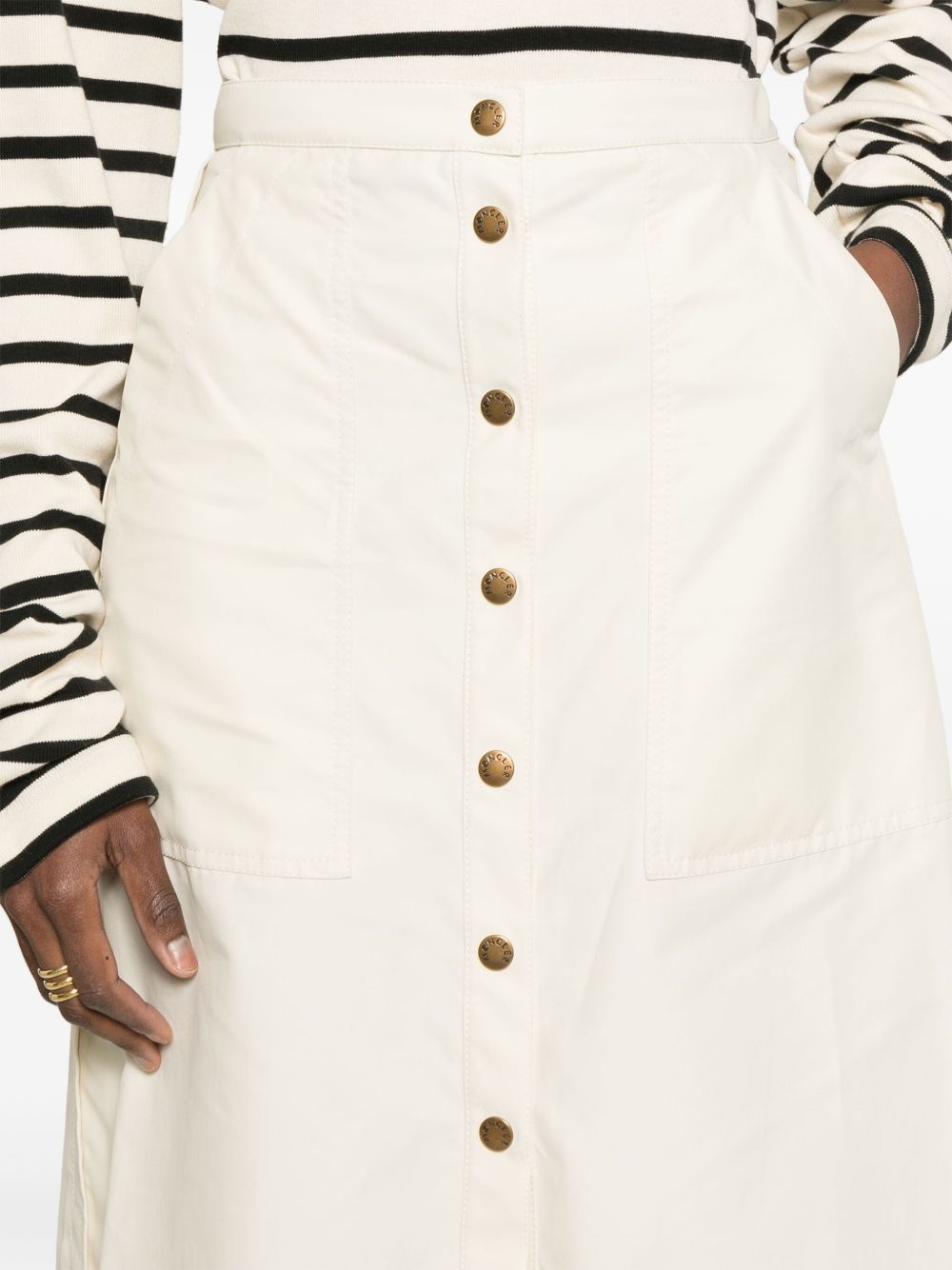 buttoned-up midi skirt - 5