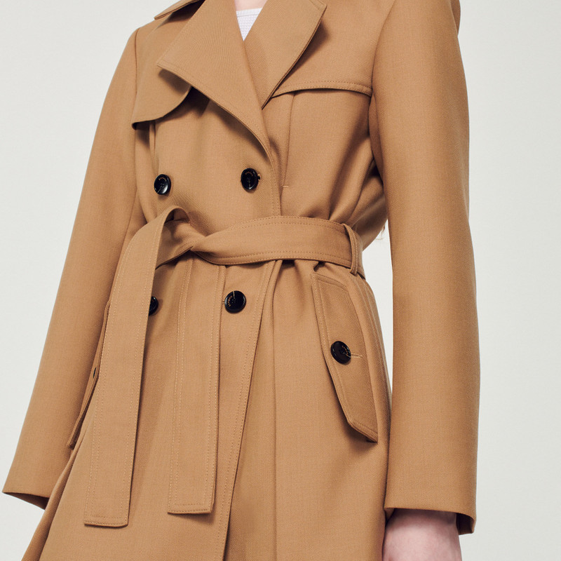 Corentin double-breasted trench coat 4