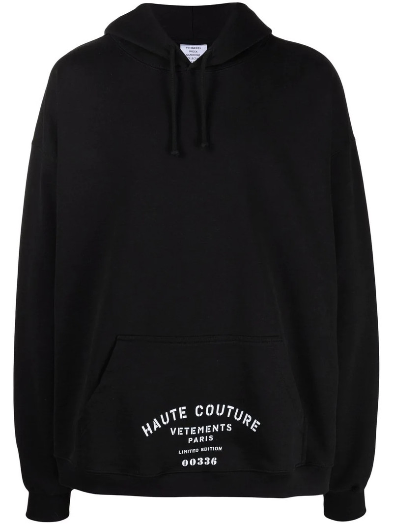 logo-print oversized hoodie 1