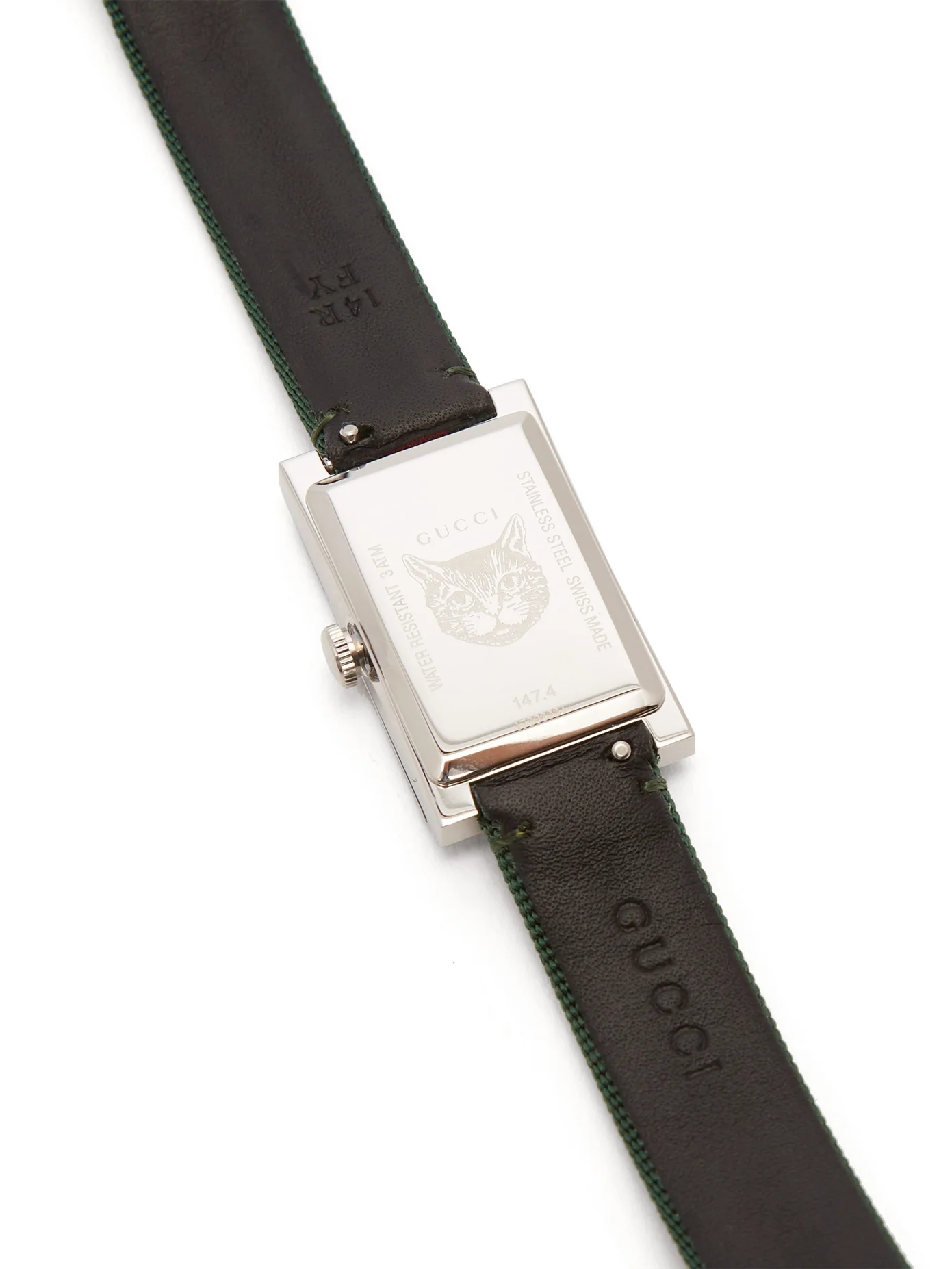 G-Frame Web-striped watch - 3