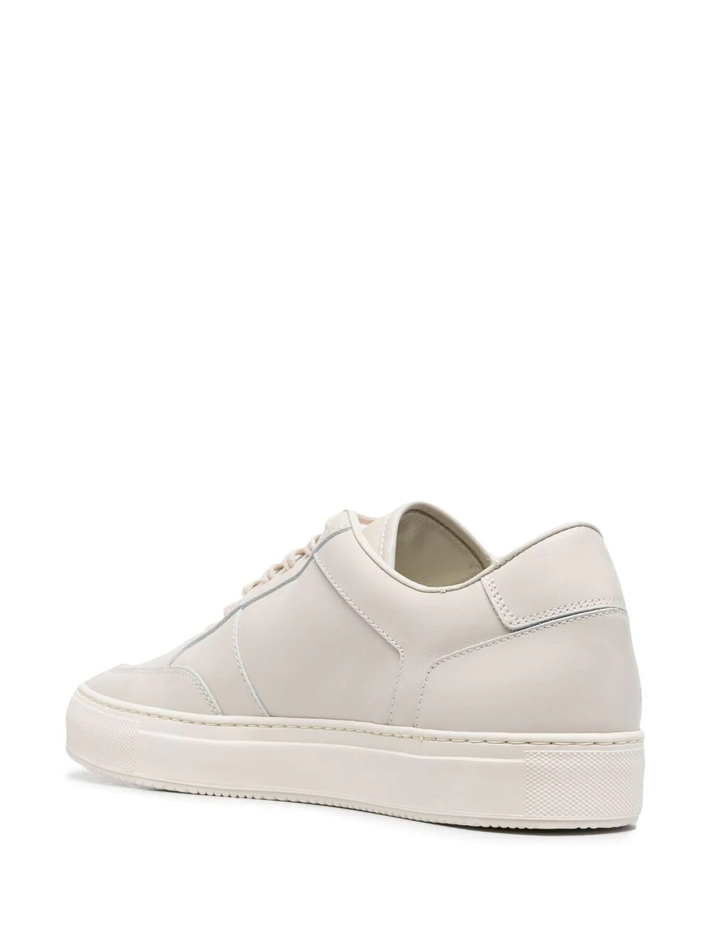 low-top perforated sneakers - 3