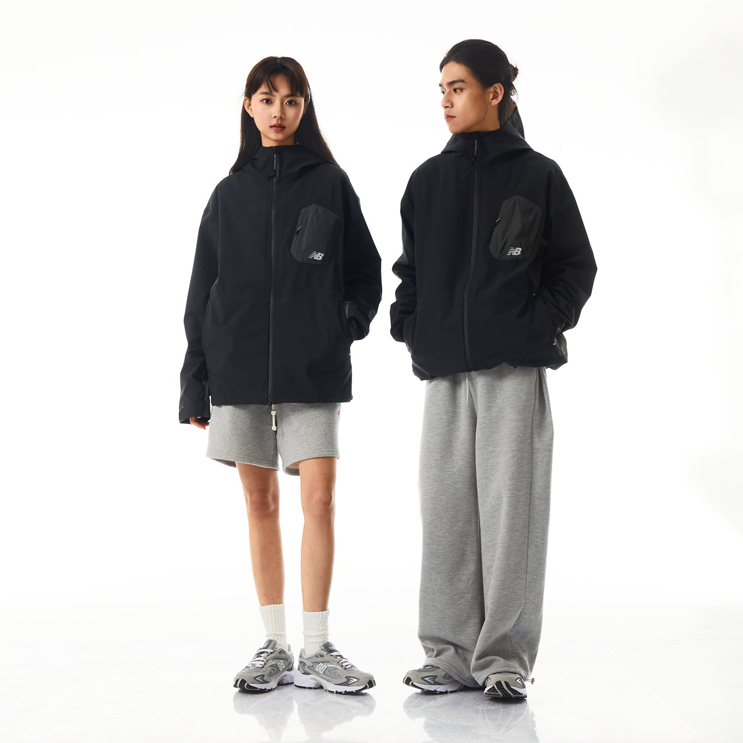 New Balance x LiangDong Pocket Jacket 'Black' NAE17121-BK - 6