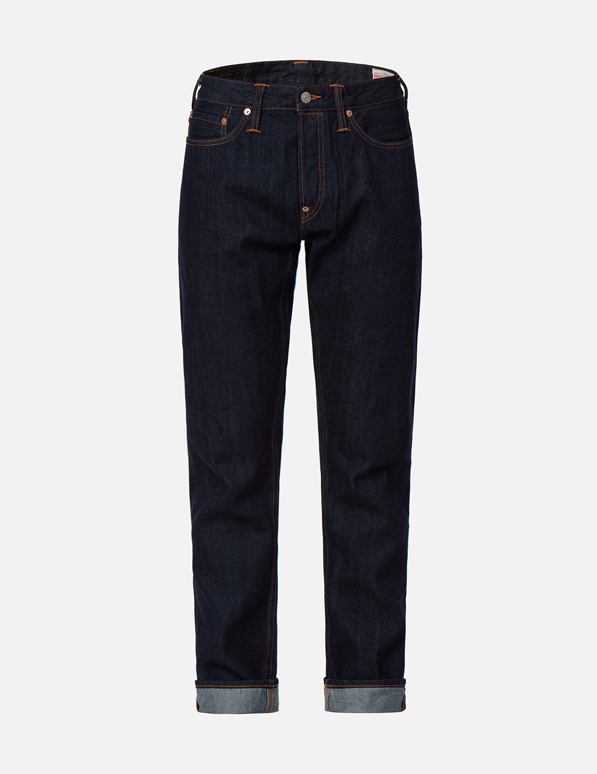 FADED SEAGULL PRINT CARROT-FIT JEANS #2017 - 1