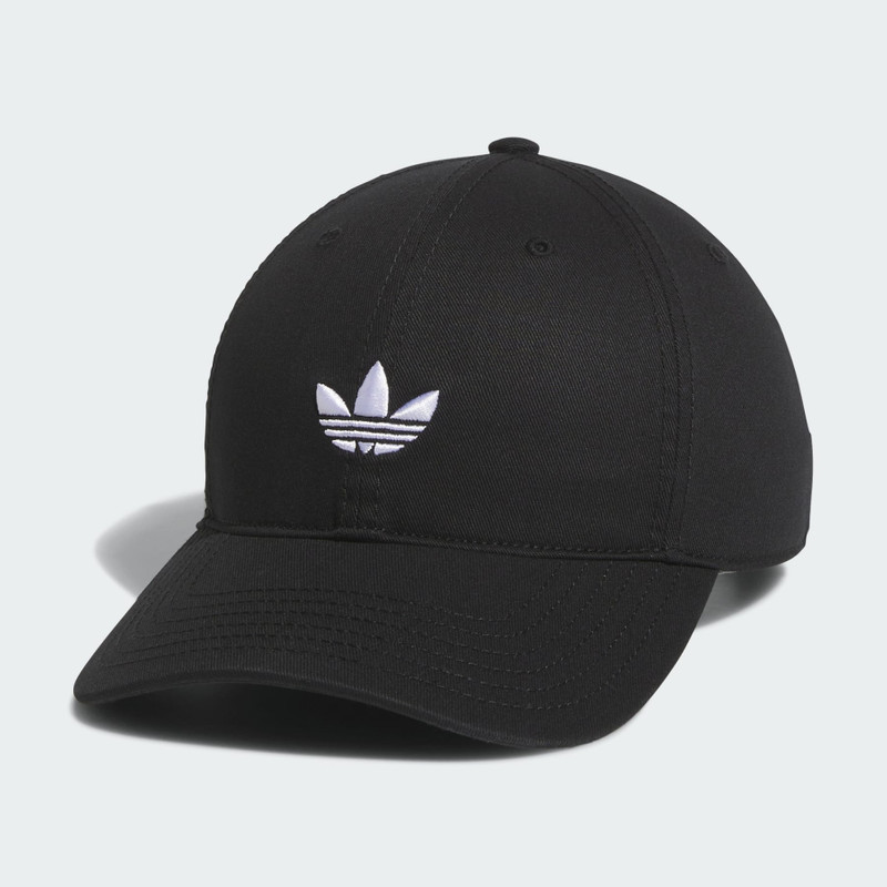 Relaxed Trefoil Strapback Hat 1