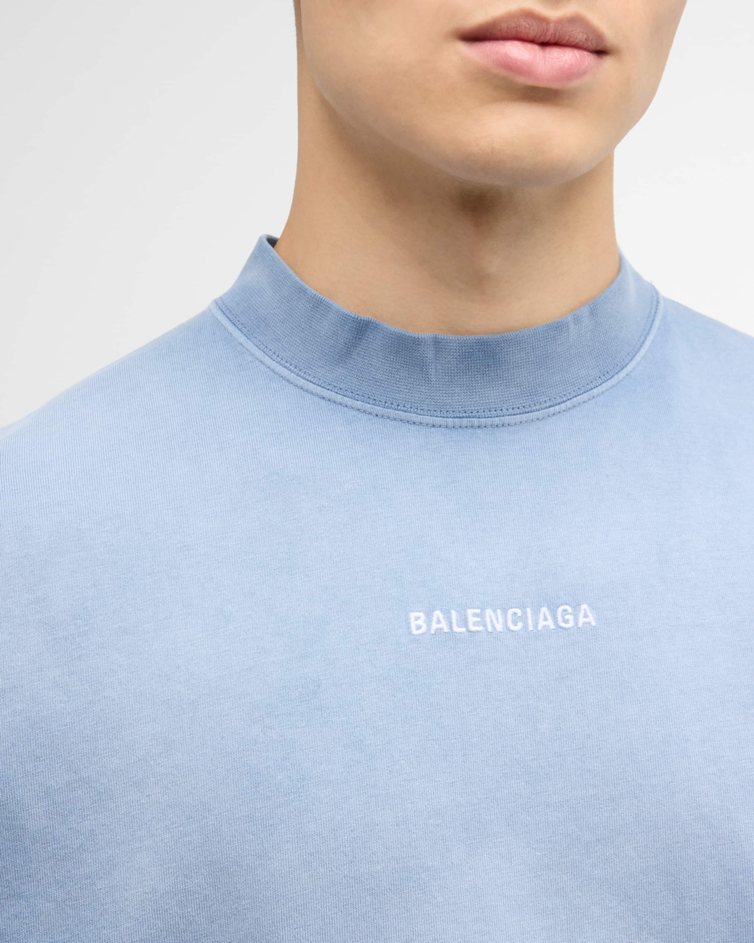 Balenciaga Back T Shirt Medium Fit - 5